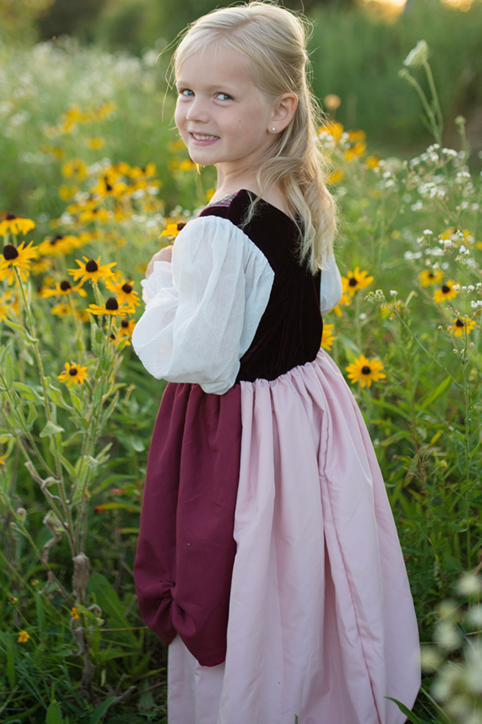 Pretty Peasant Dress