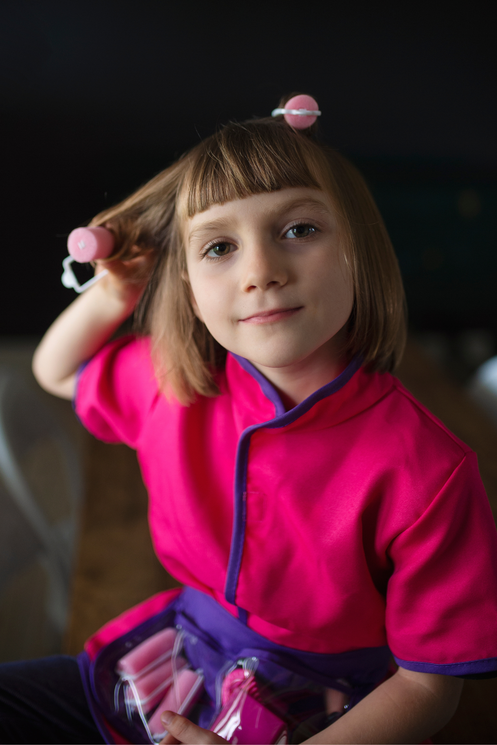 Make-Up Artist Coat with Belt & Accessory Set (9 pcs)