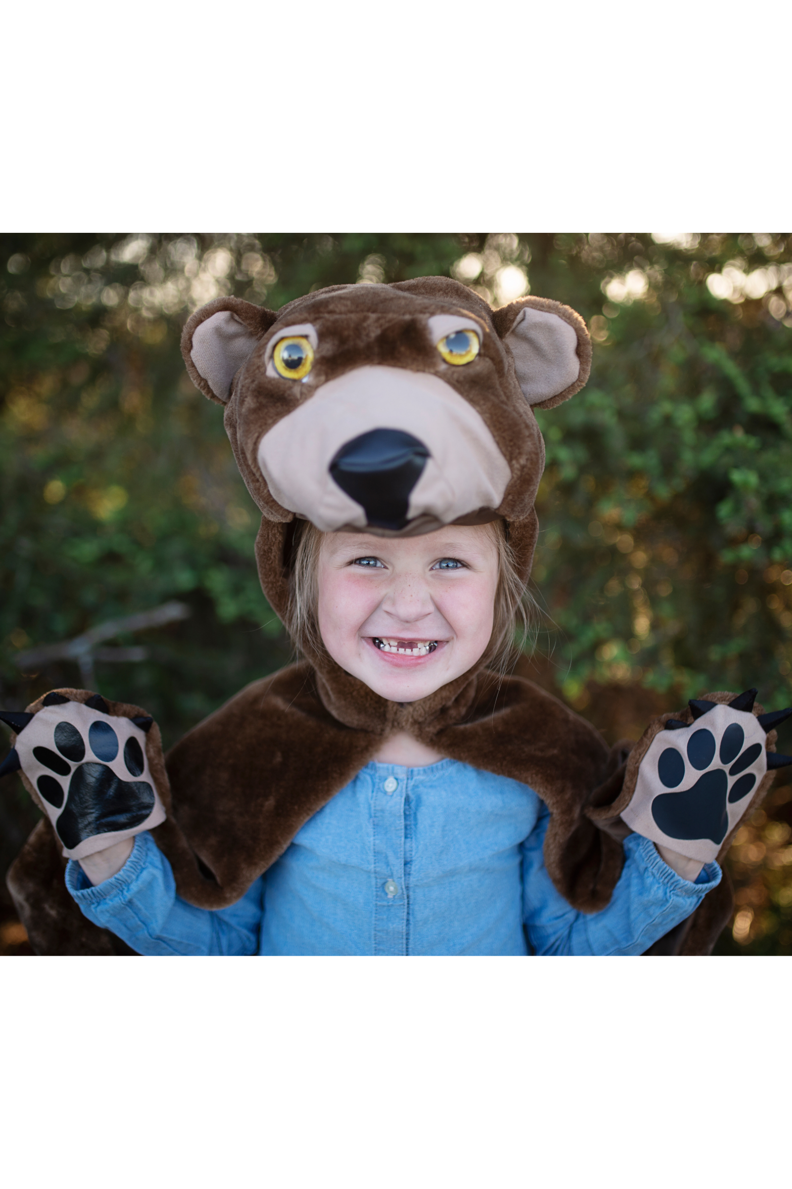 Toddler/ Woodland Storybook Bear Cape
