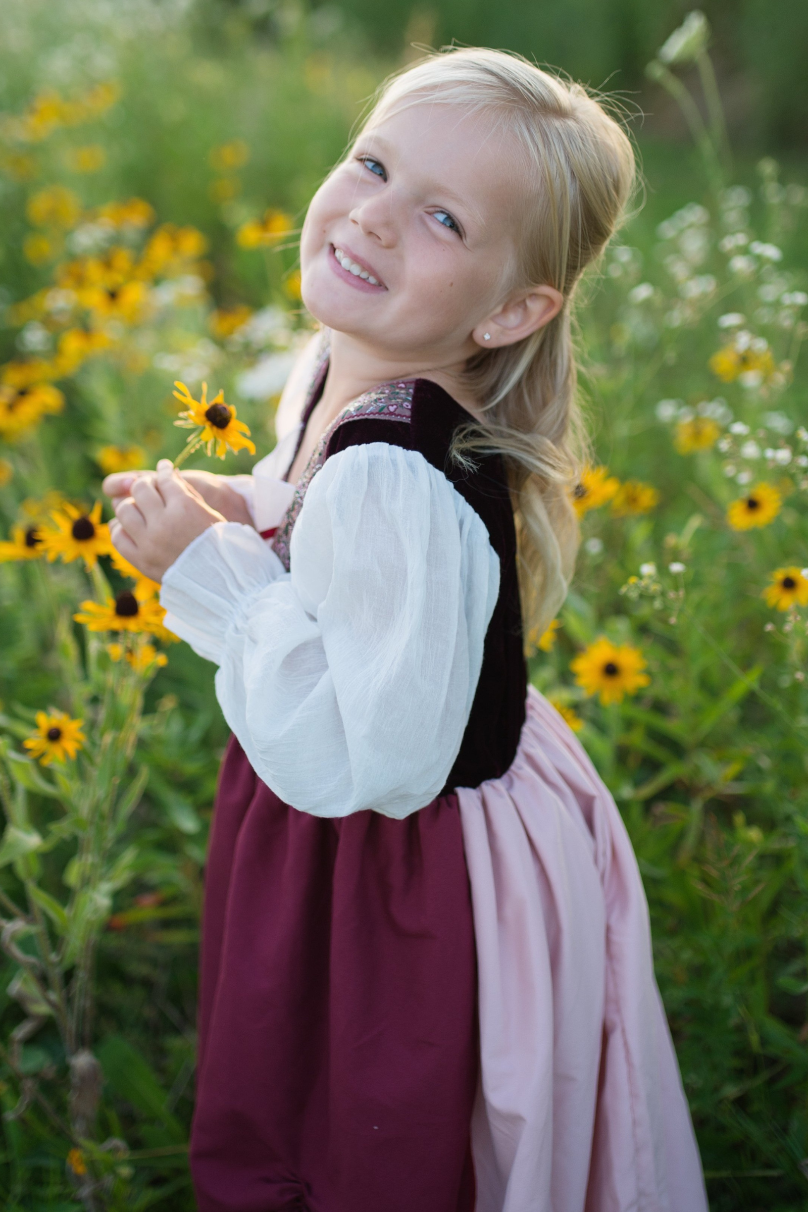 Pretty Peasant Dress