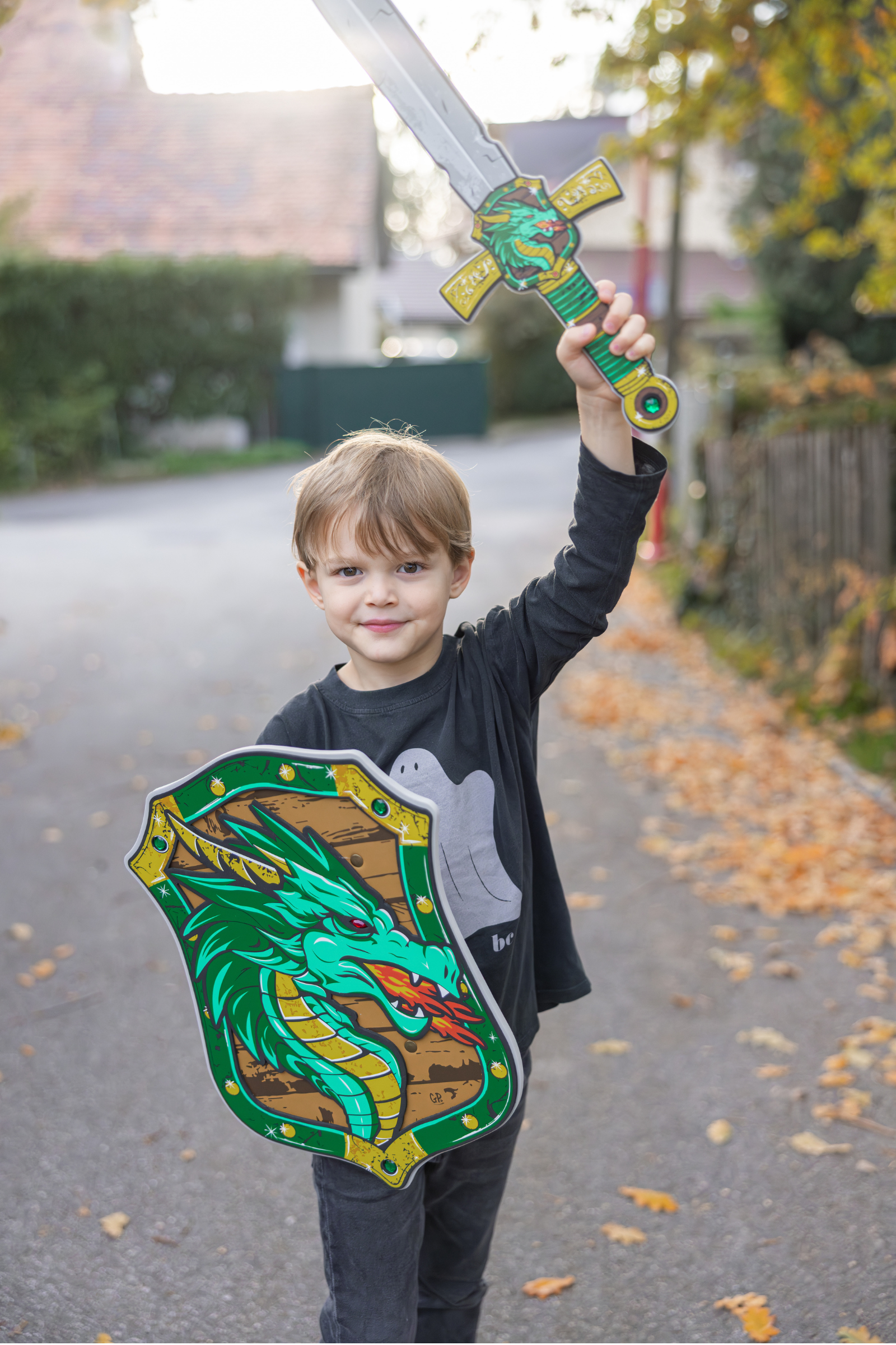 Bouclier EVA Dragon Vert