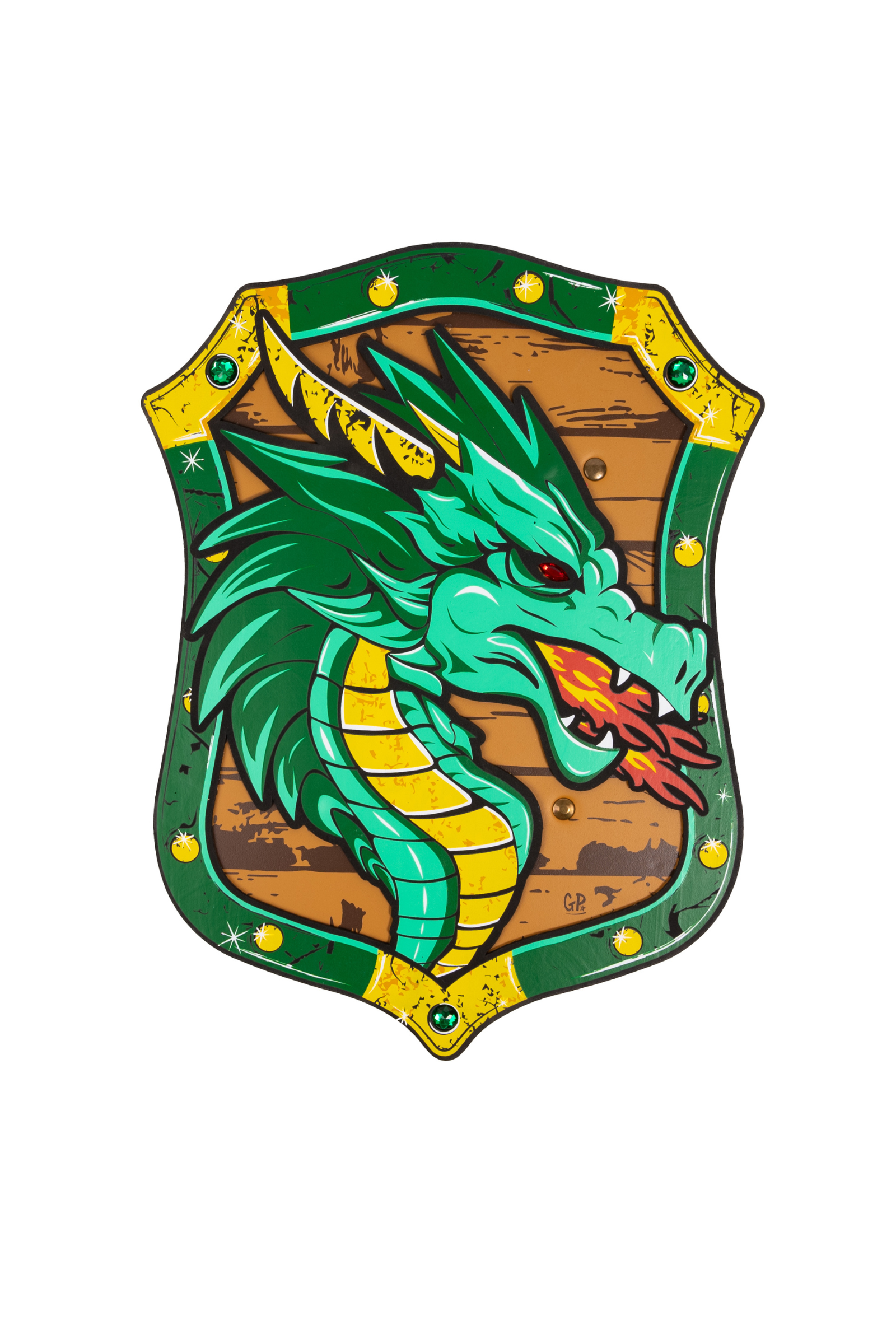 Bouclier EVA Dragon Vert