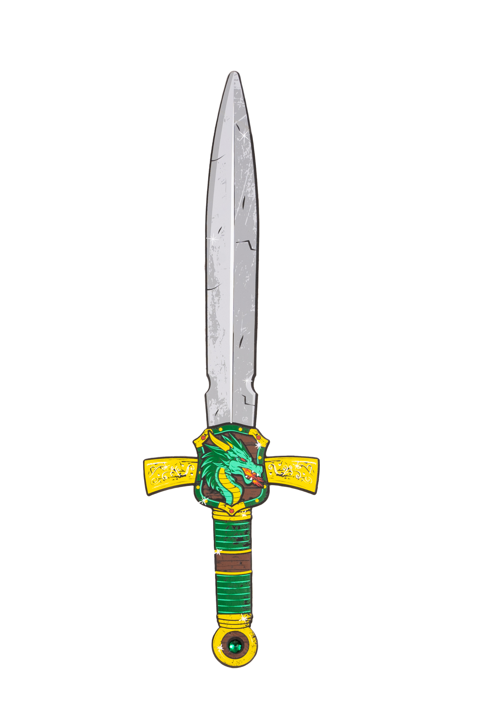 Grünes Drachen-EVA-Schwert