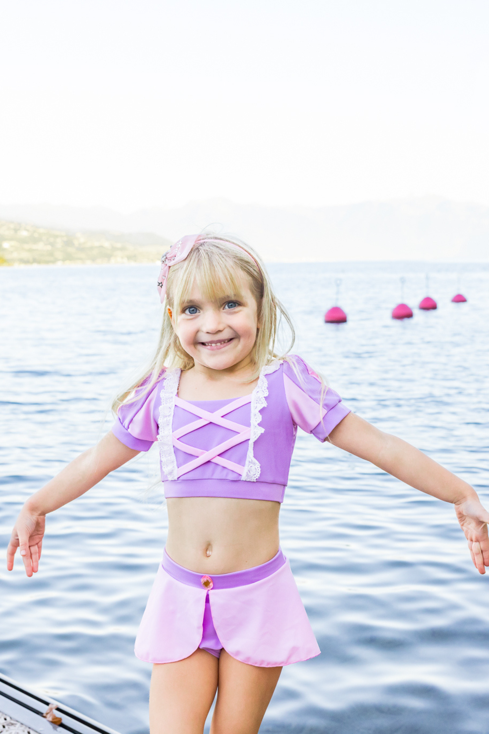 Tower Princess Swimsuit Set (2 pcs)