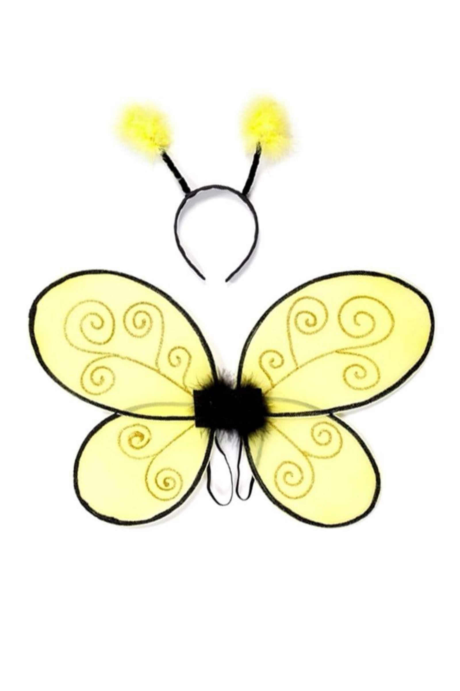 Bumble Bee Wings & Headband Set (2 pcs)