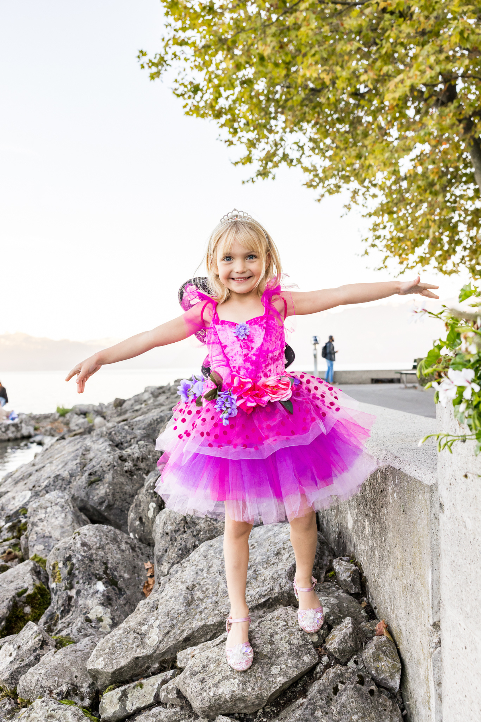 Fairy Blooms Deluxe Dress with Wings