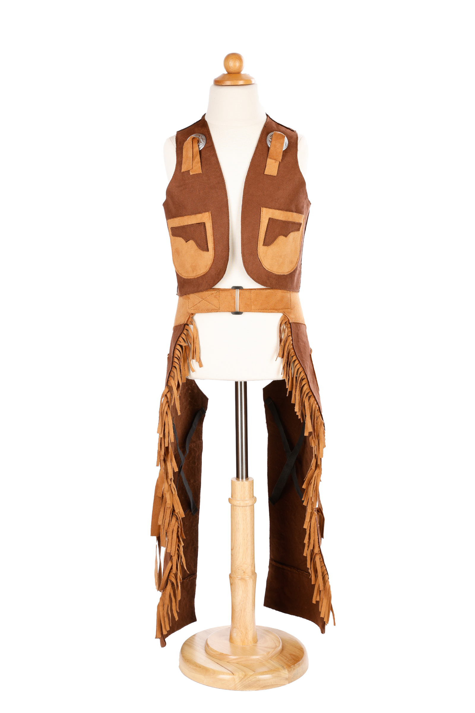 Cowboy Vest with Chaps