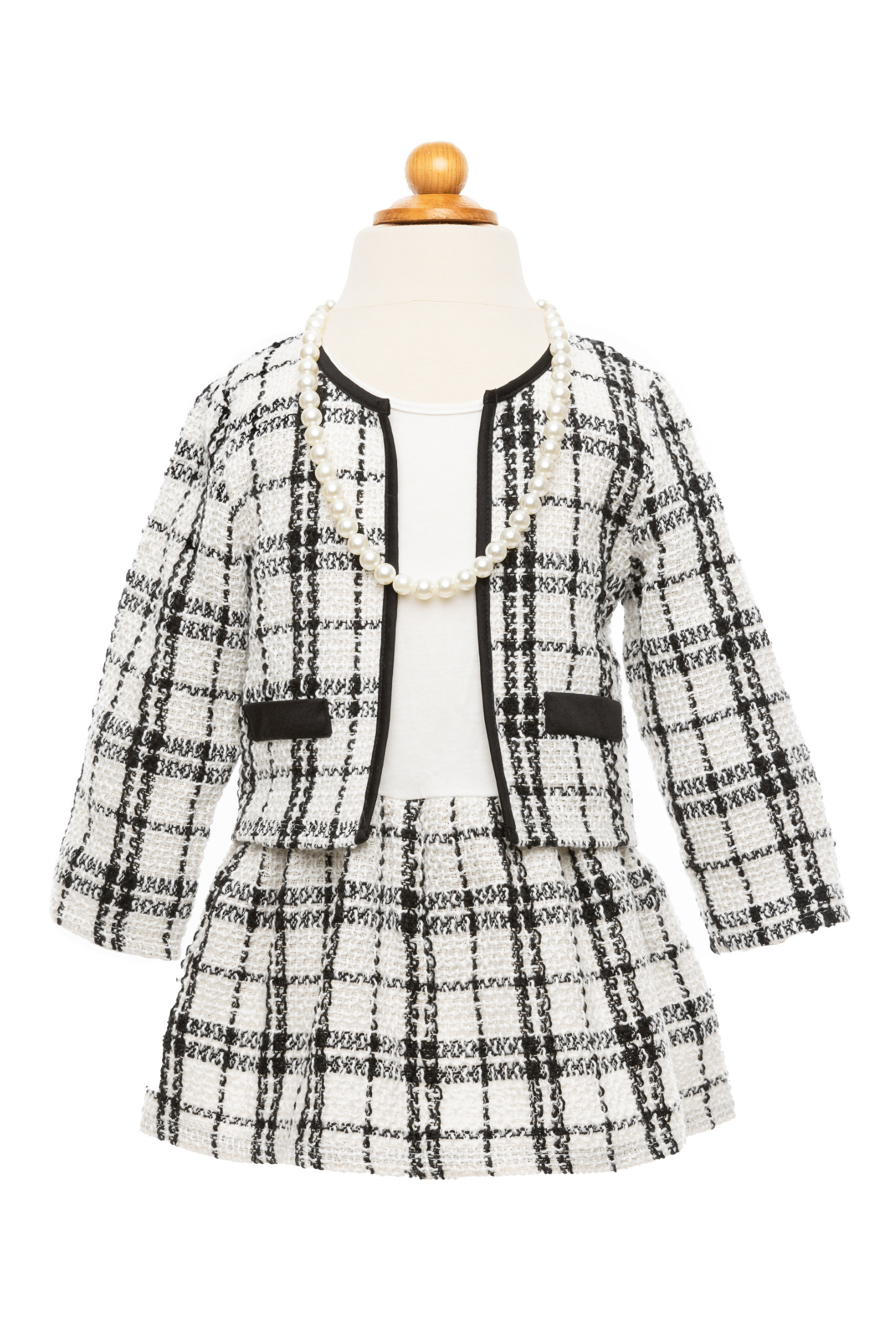 Coco the Fashionista Dress with Jacket & Pearls