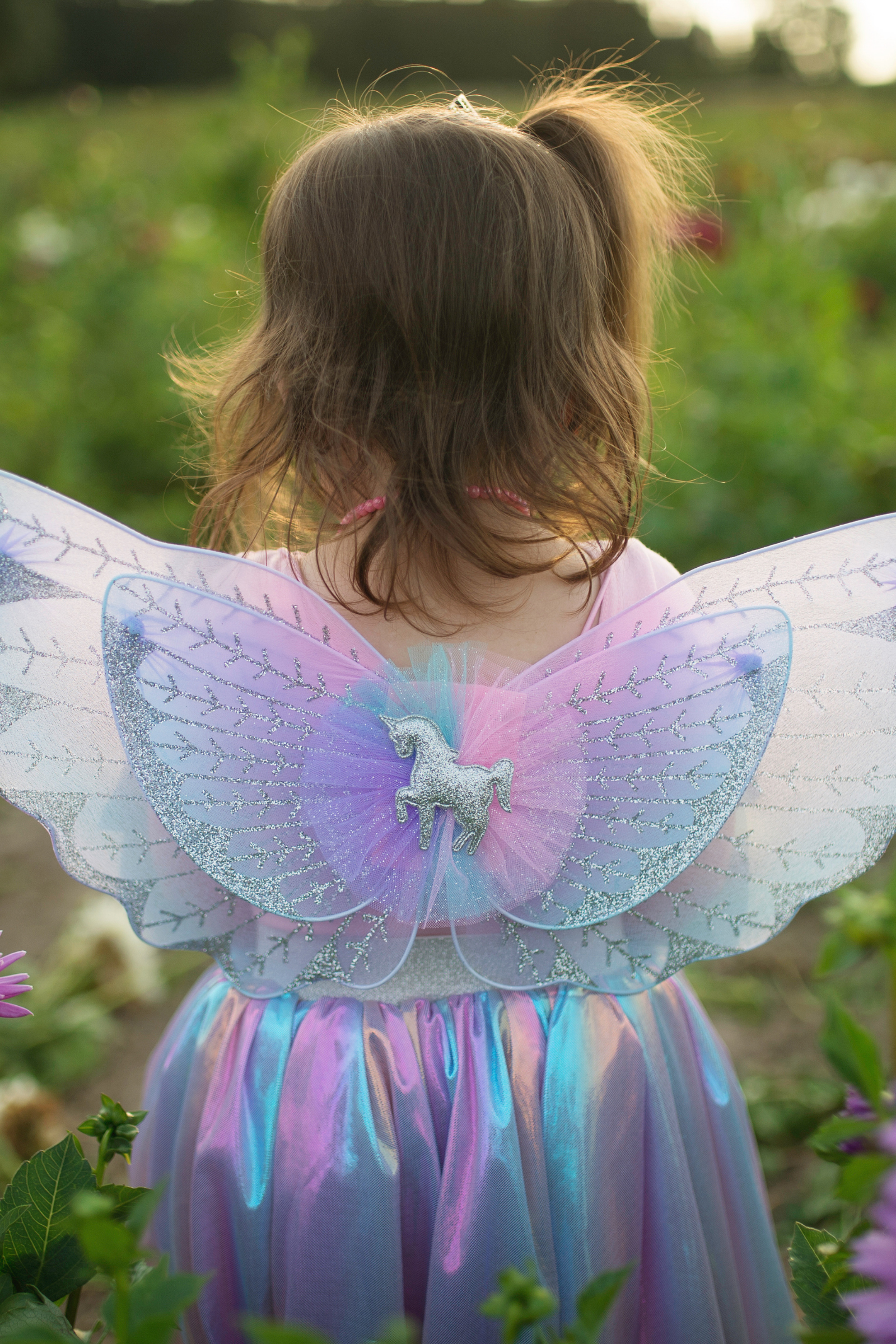 Magical Unicorn Skirt with Wings, Pastel