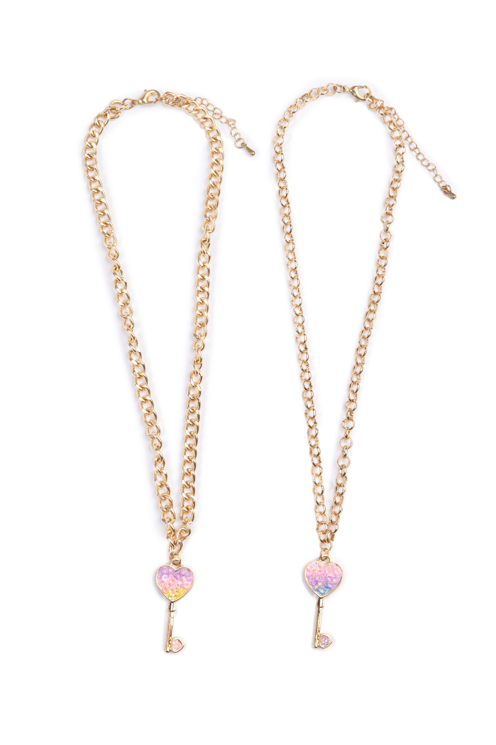 Boutique Chic Key to my Heart Necklace, 2 styles assorted