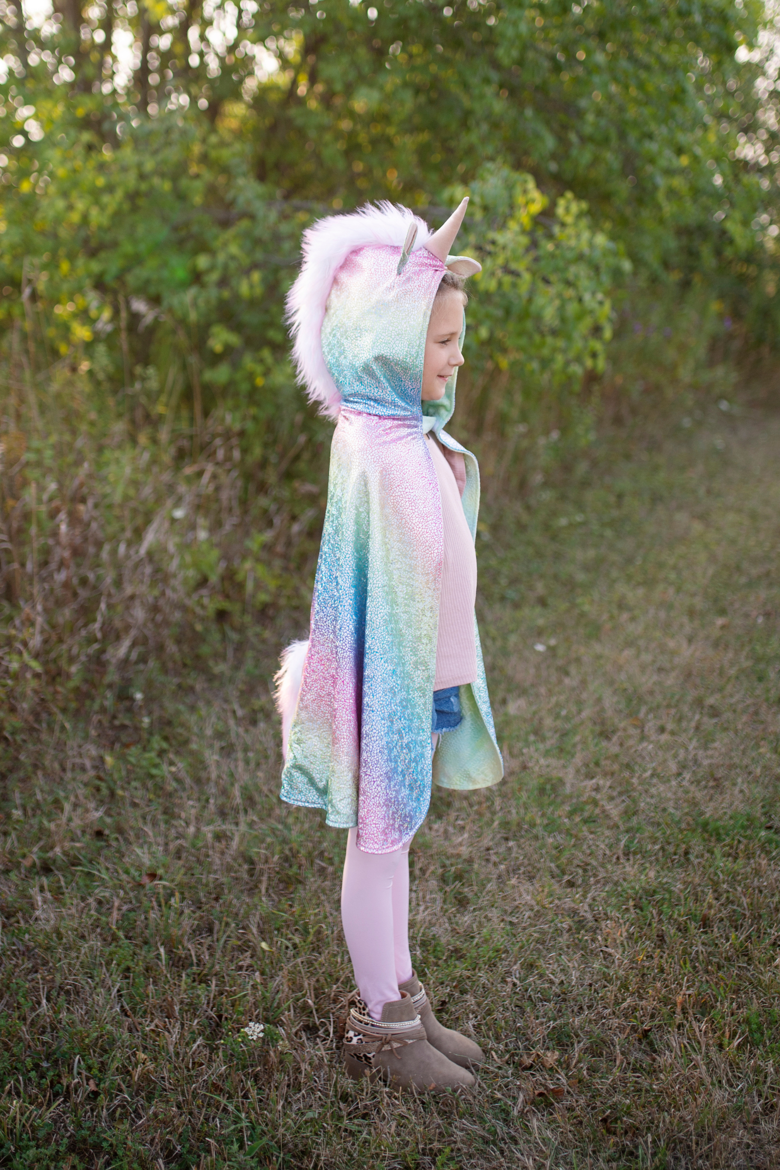 Reversible Unicorn and Dragon Cape