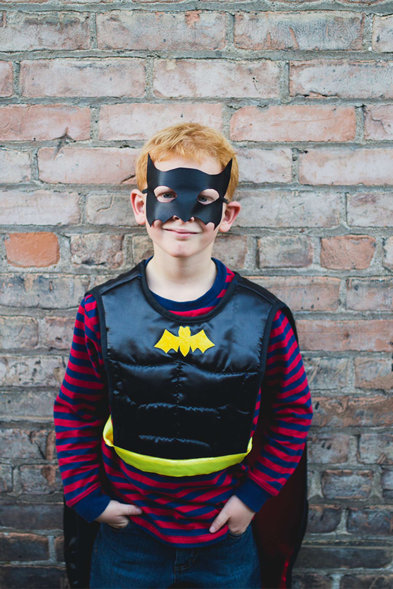 Reversible Superhero Tunic Cape with Mask