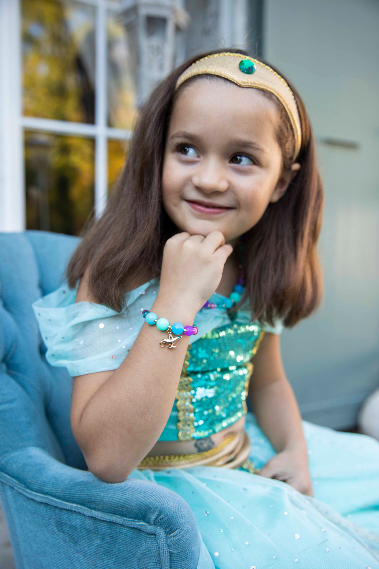 Arabian Princess Necklace & Bracelet Set (2 pcs)