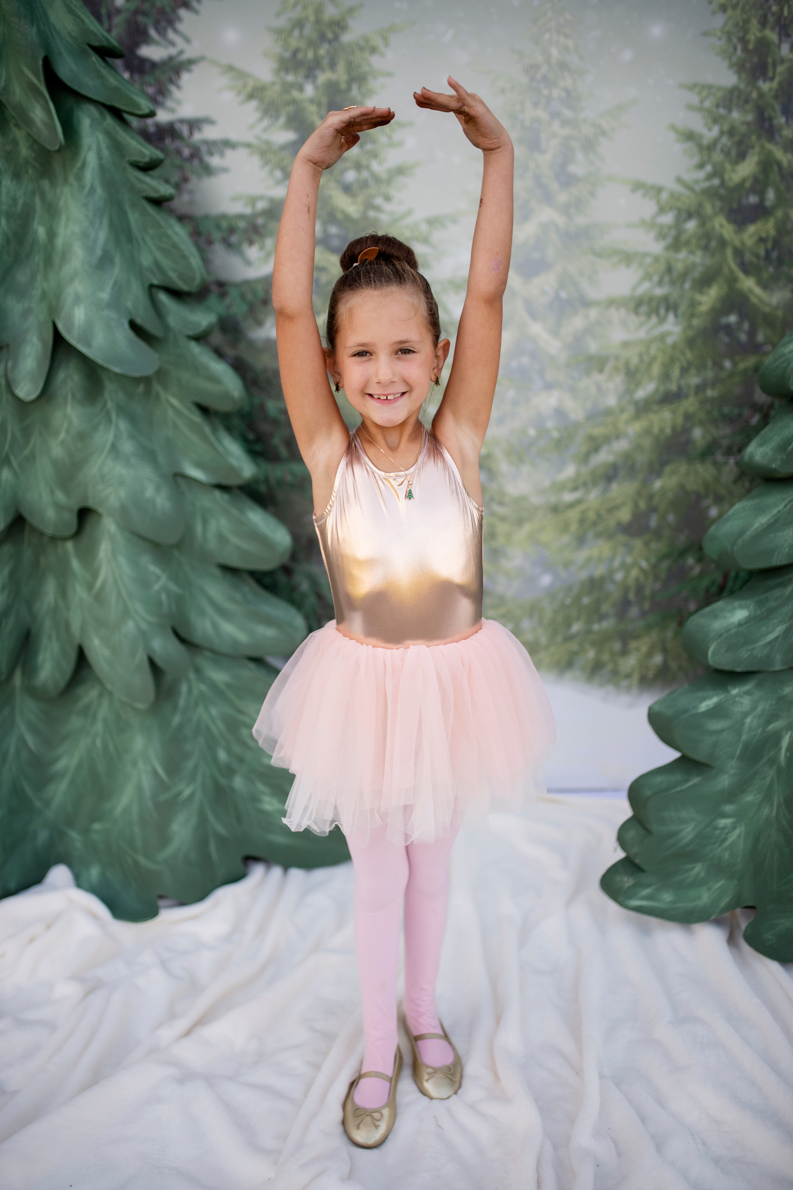 Ballet Tutu Dress, Rose Gold