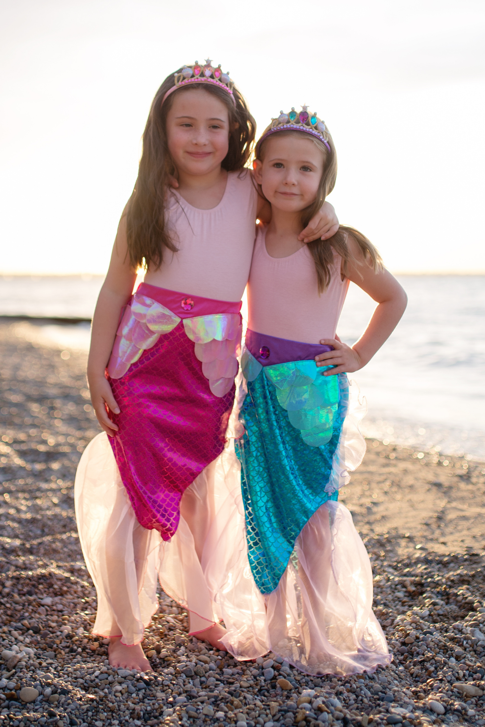 Mermaid Glimmer Skirt with Headband