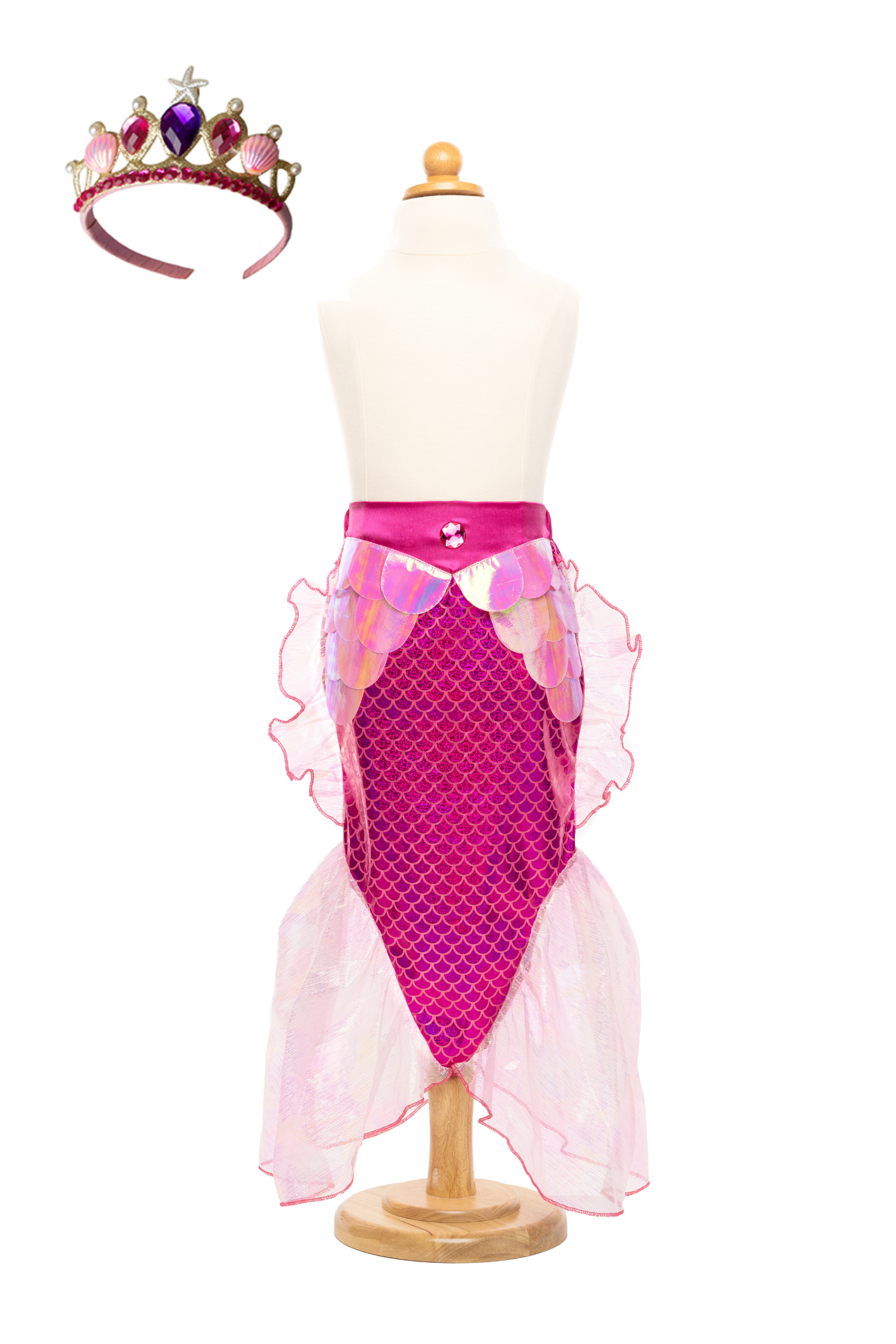 Mermaid Glimmer Skirt with Headband