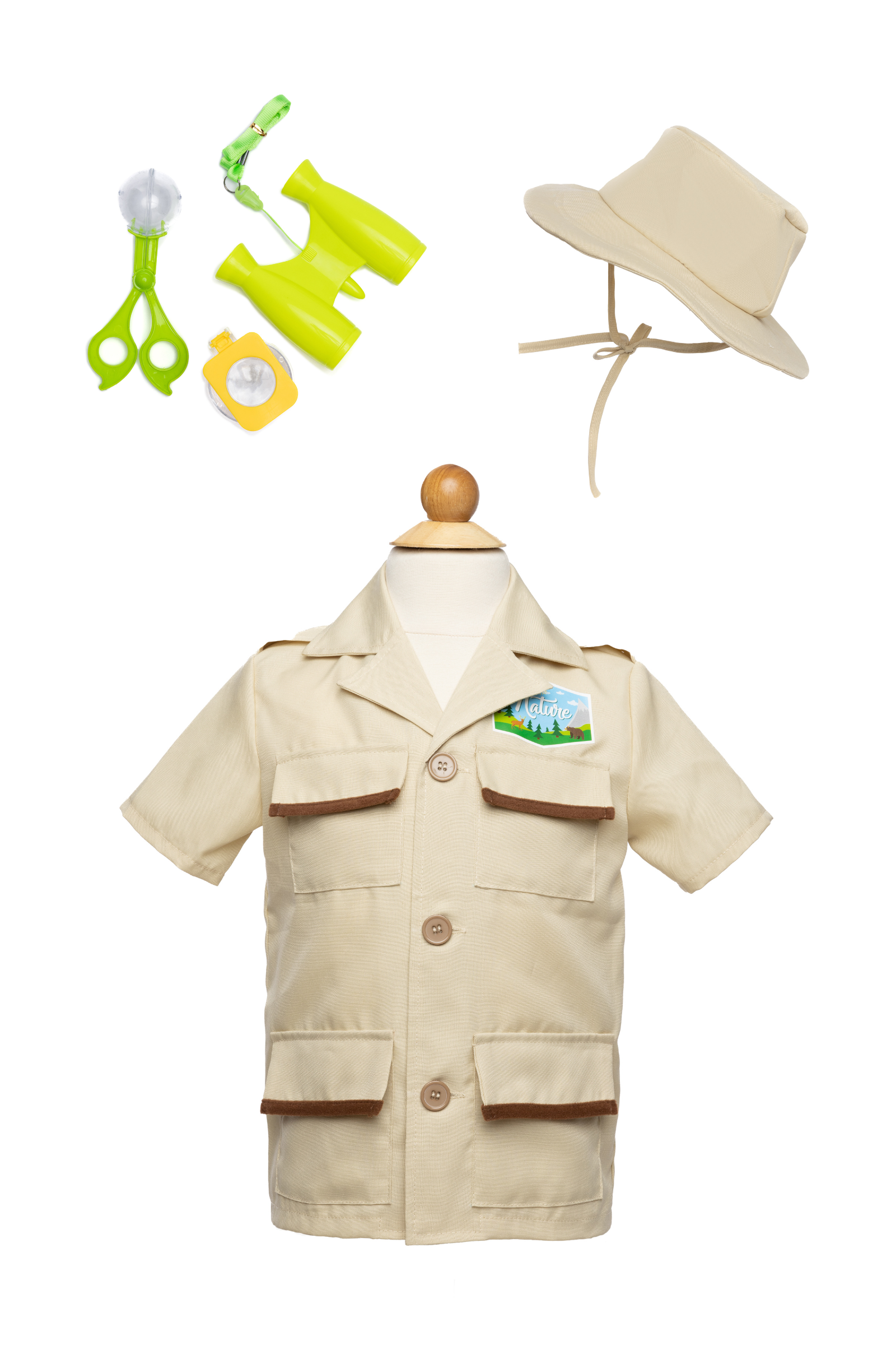 Forest Guardian Shirt with Hat & Accessory Set (5 pcs)