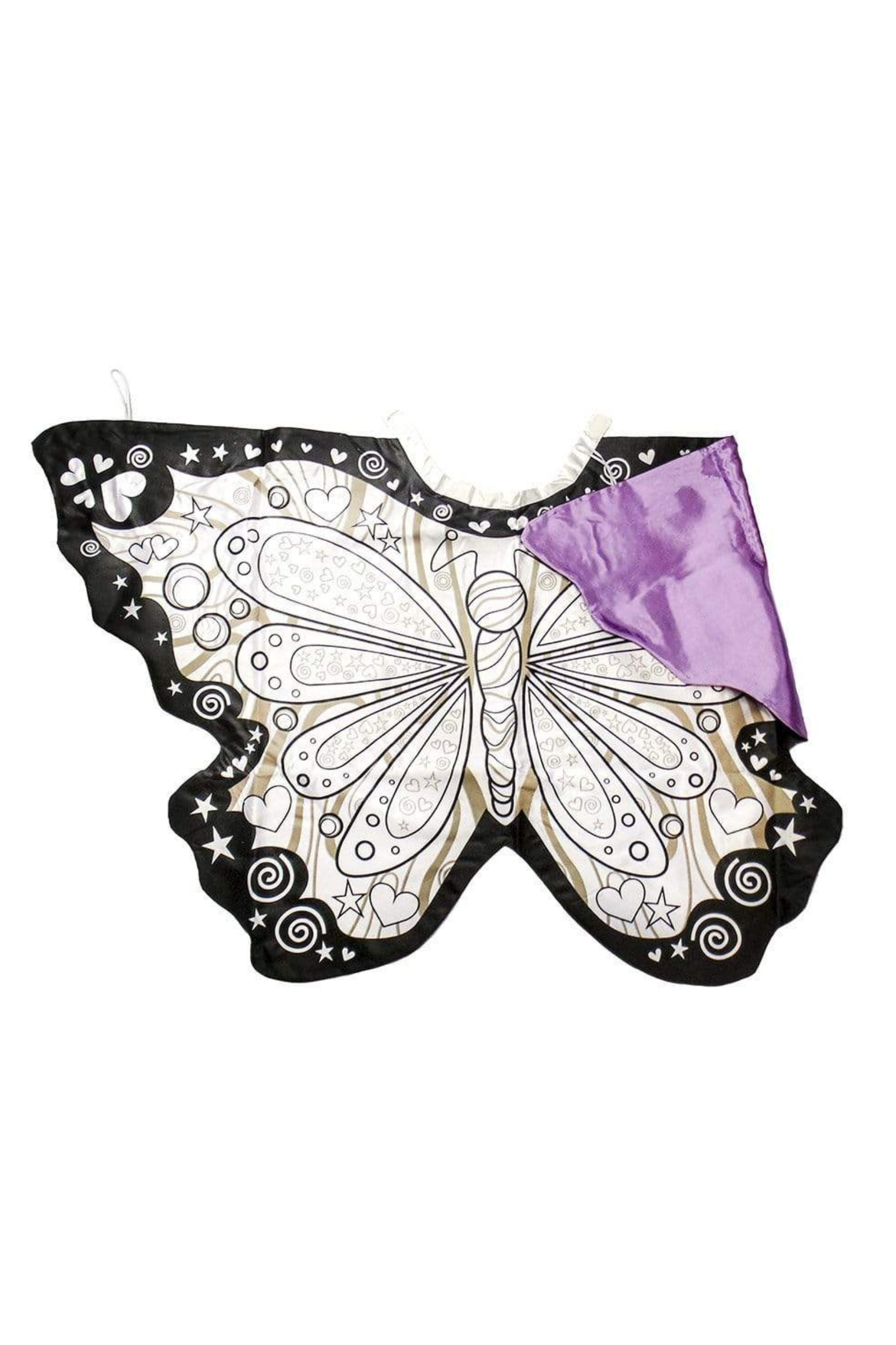 Colour a Cape - Butterfly Wings - with Marker Set (7 pcs)