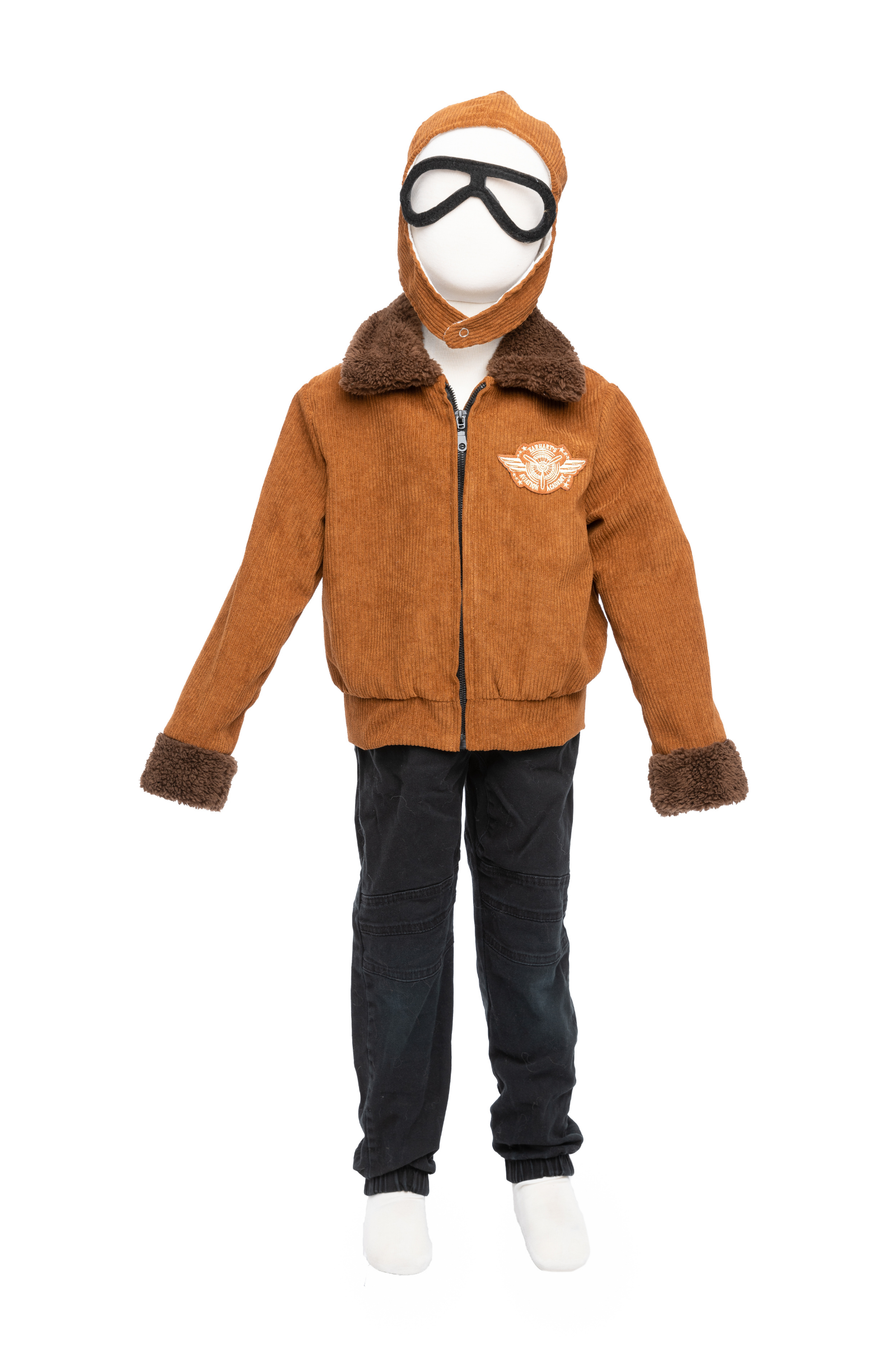 Amelia the Pioneer Pilot Jacket with Hat & Scarf
