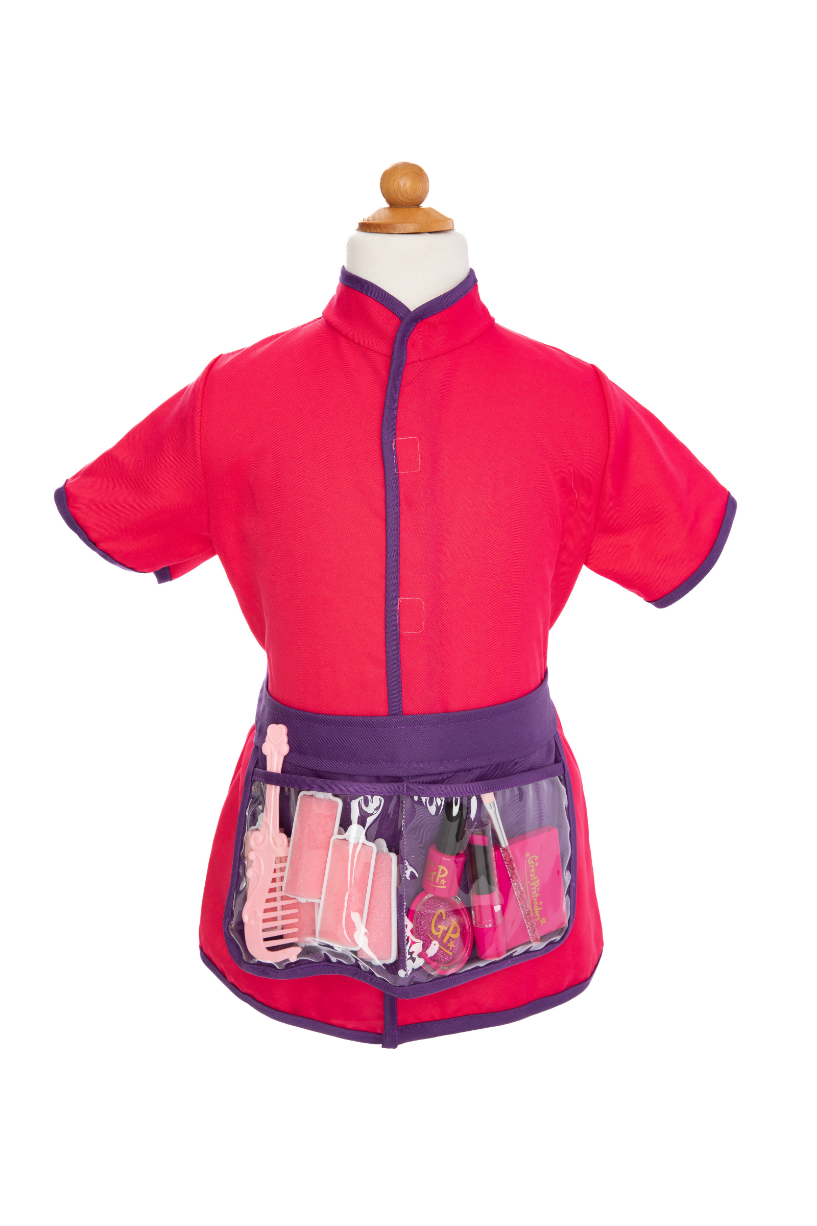 Make-Up Artist Coat with Belt & Accessory Set (9 pcs)