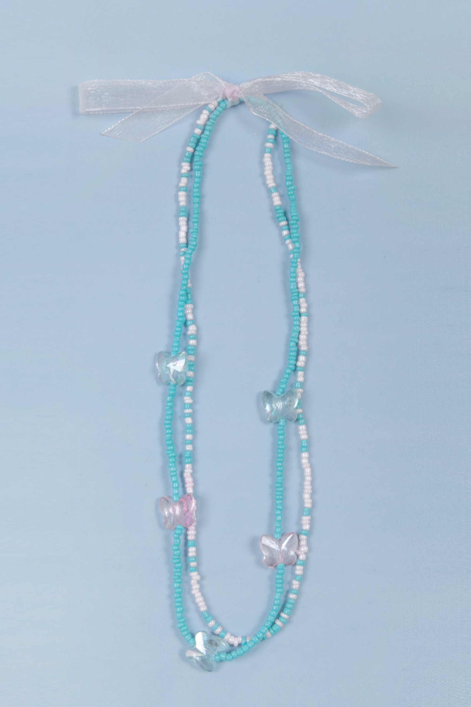 Pretty Shy Butterfly Necklace Set (2 pcs)