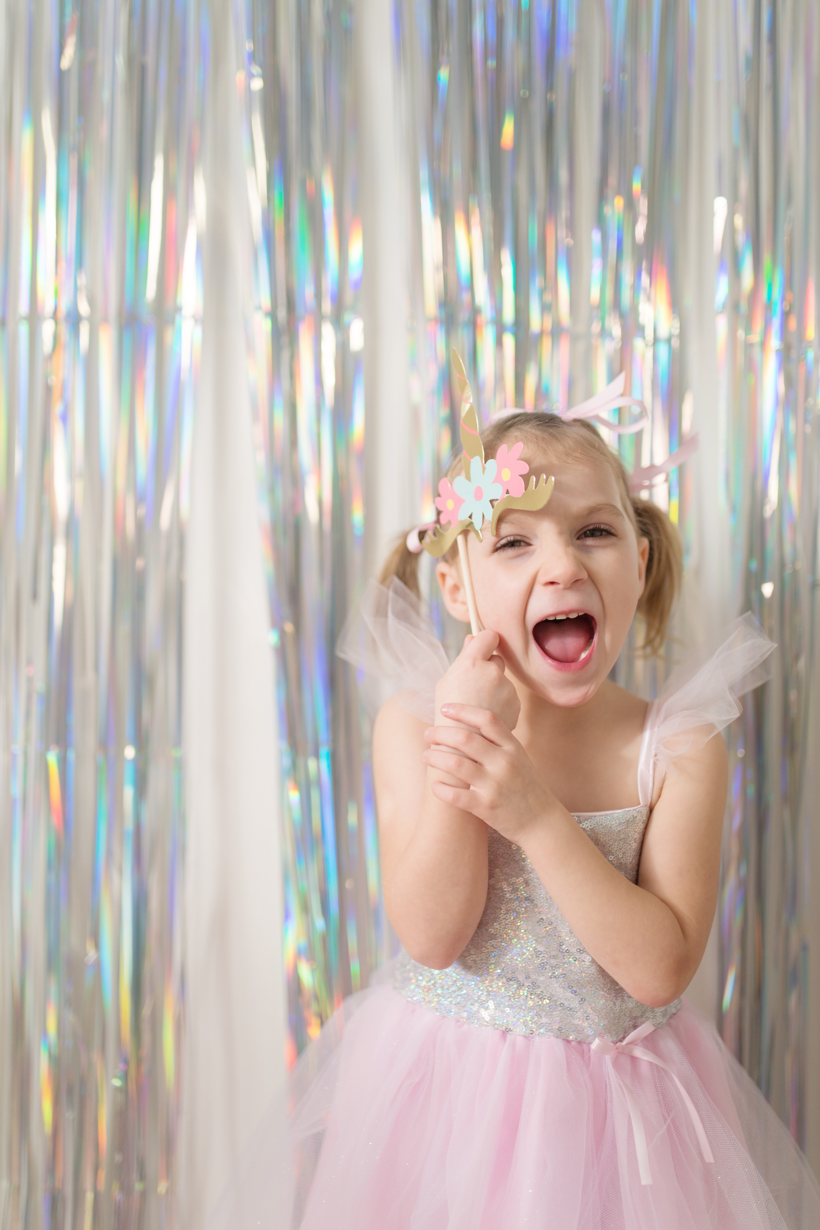 Photo Booth Prop Set - Unicorn (8 pcs)