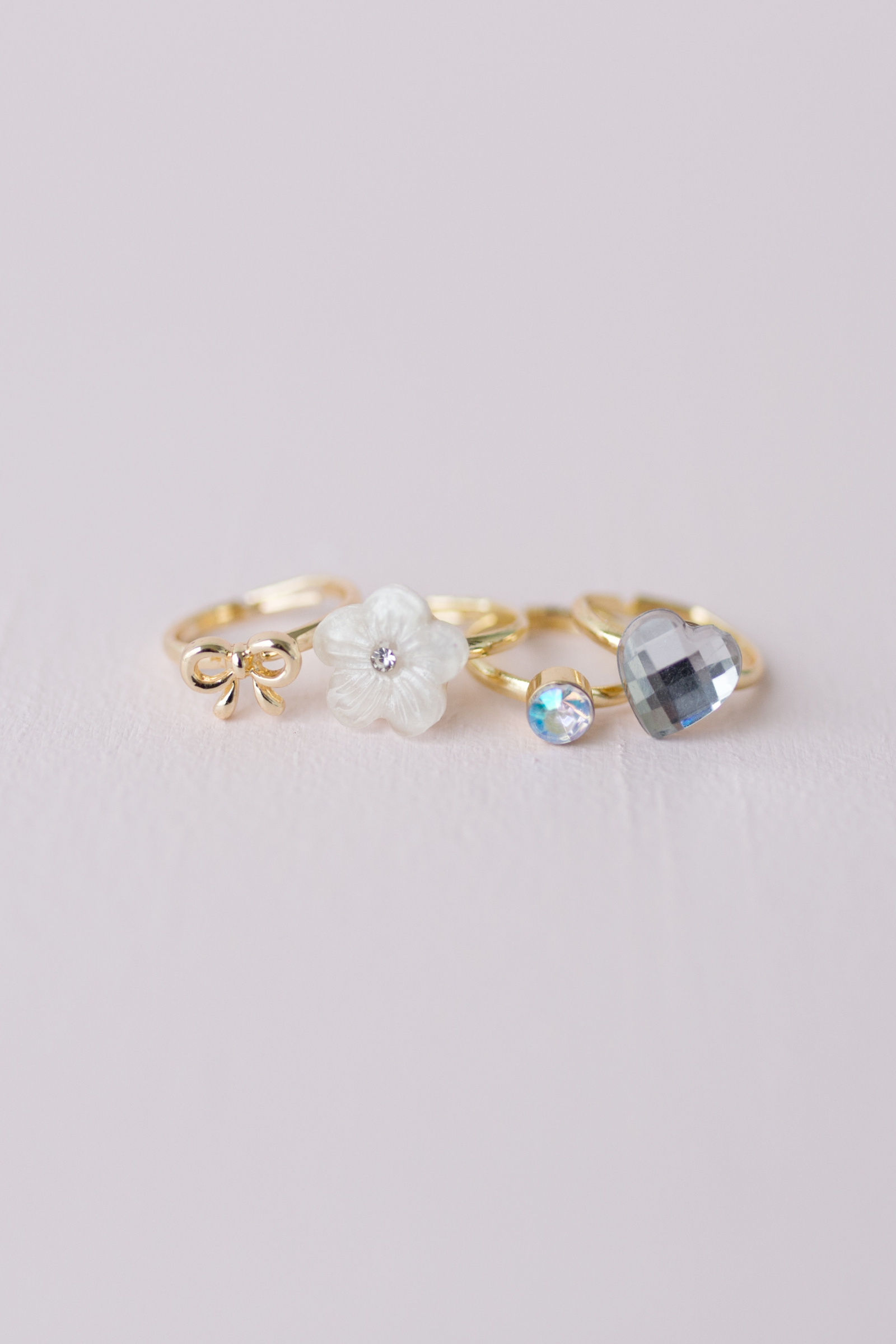 Boutique Sassy Ring Set (4 pcs)