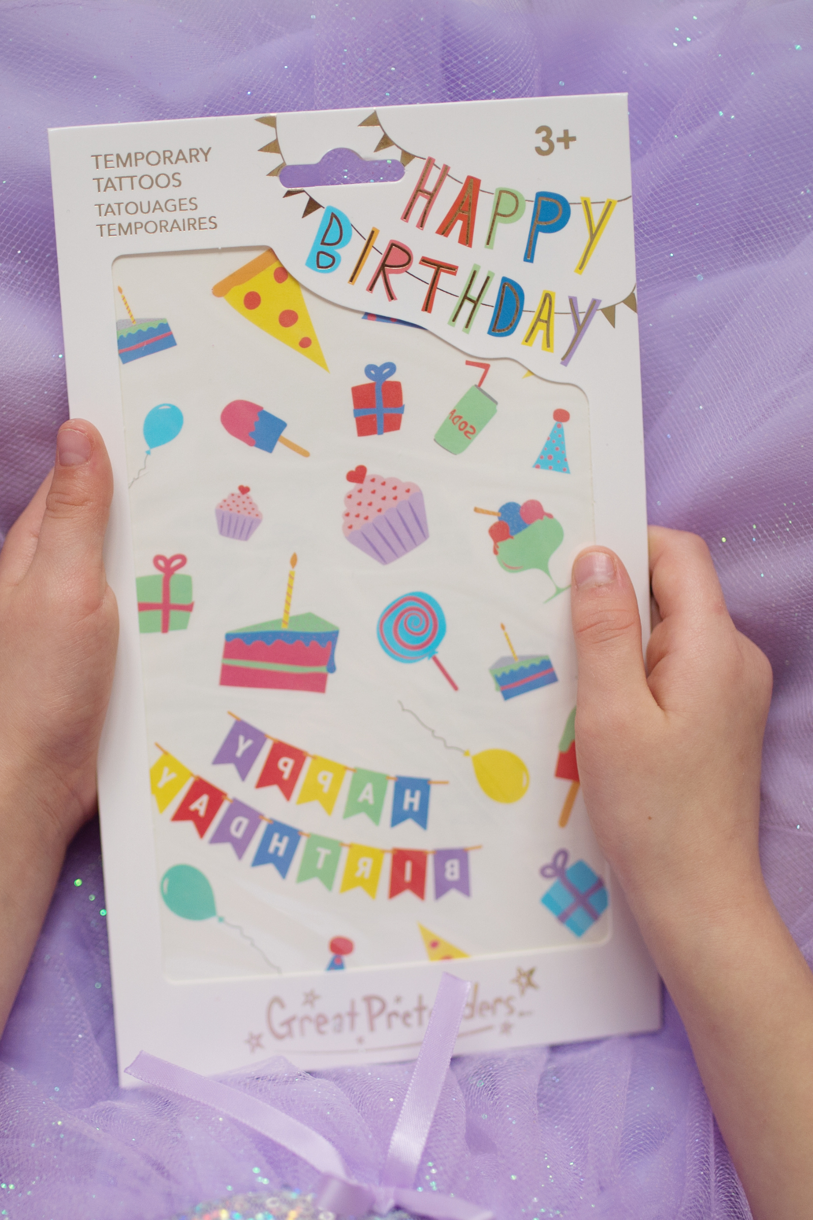 Happy Birthday Tatoo Sheet (26 pcs)