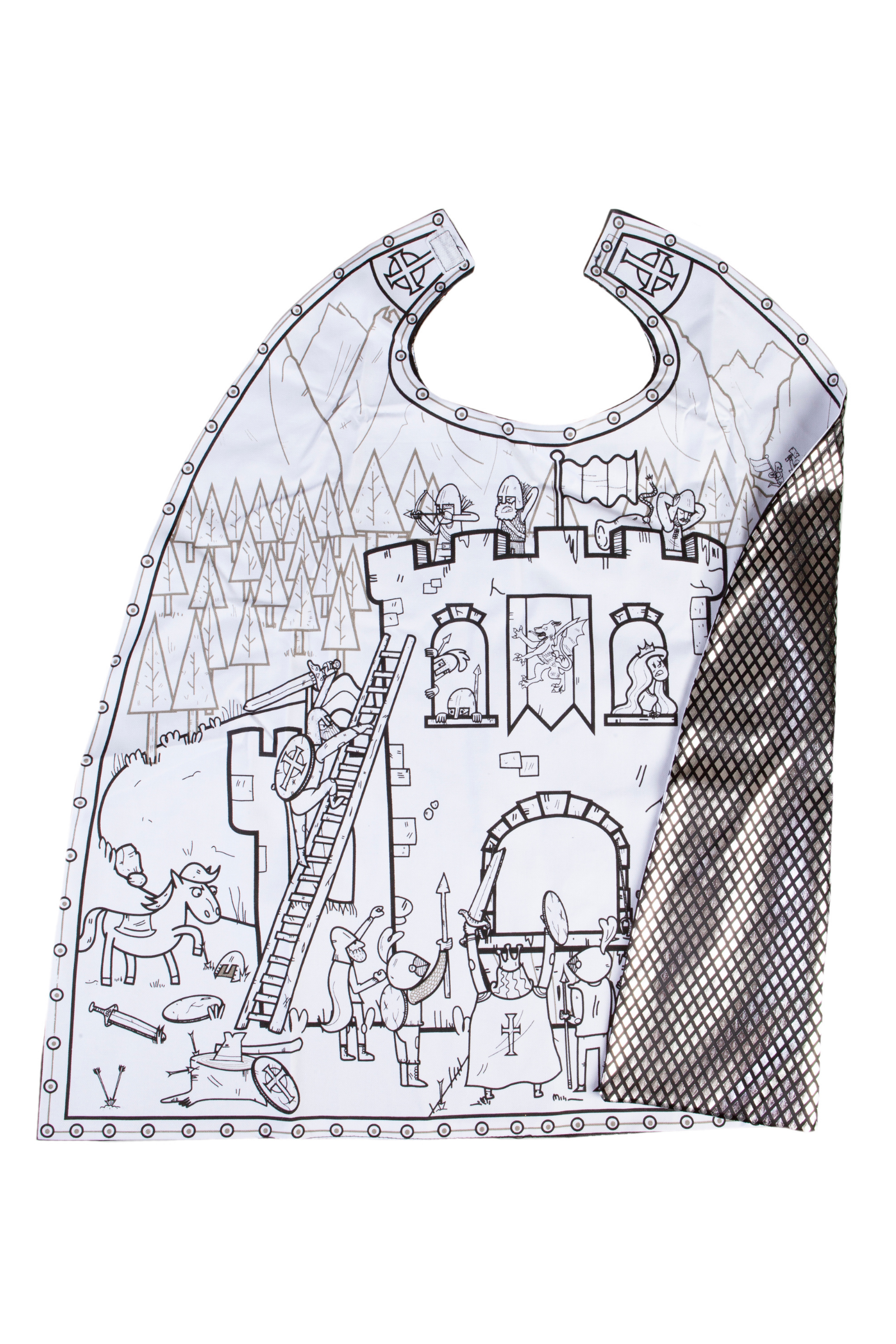 Colour a Cape - Knight - with Marker Set (7 pcs)