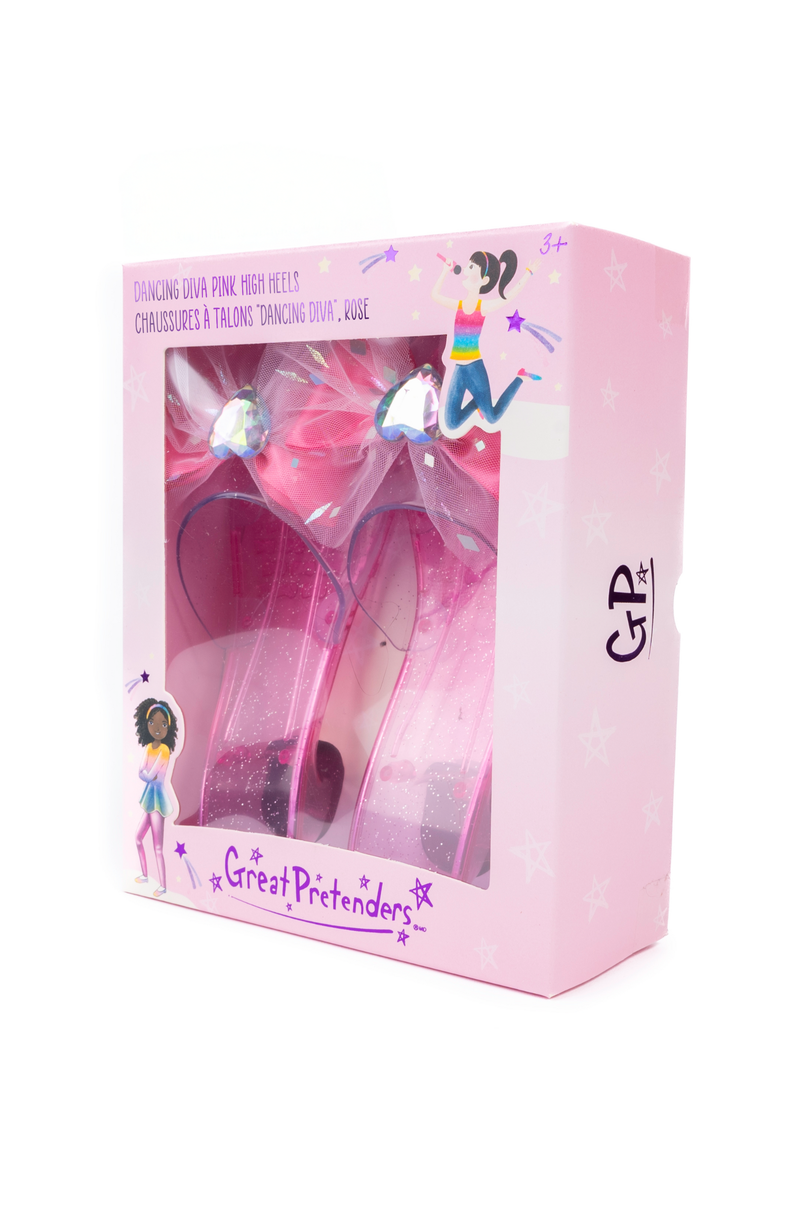Dancing Diva High Heels (1 pair), ONE SIZE 29-30