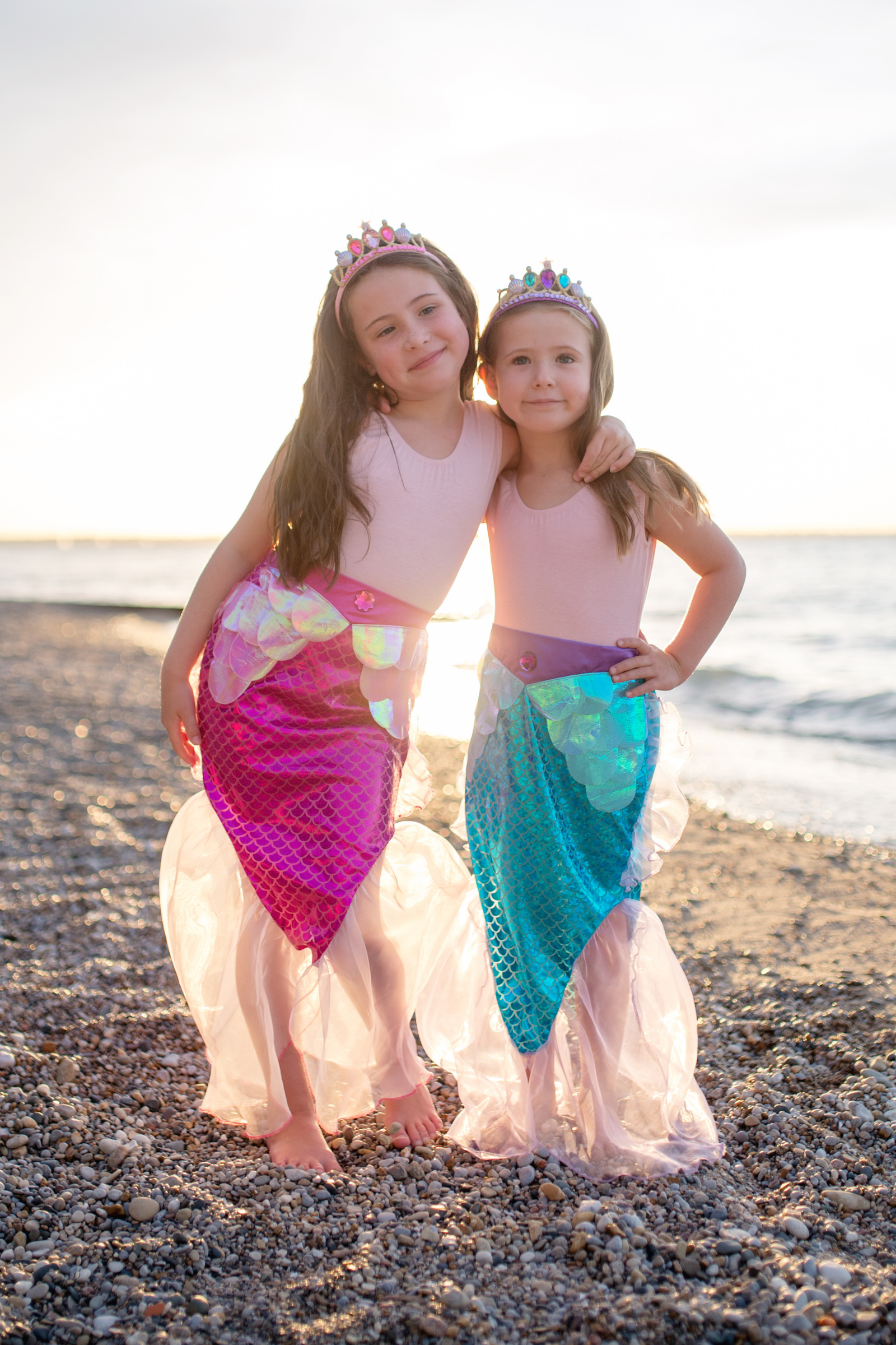 Mermaid Glimmer Skirt with Headband