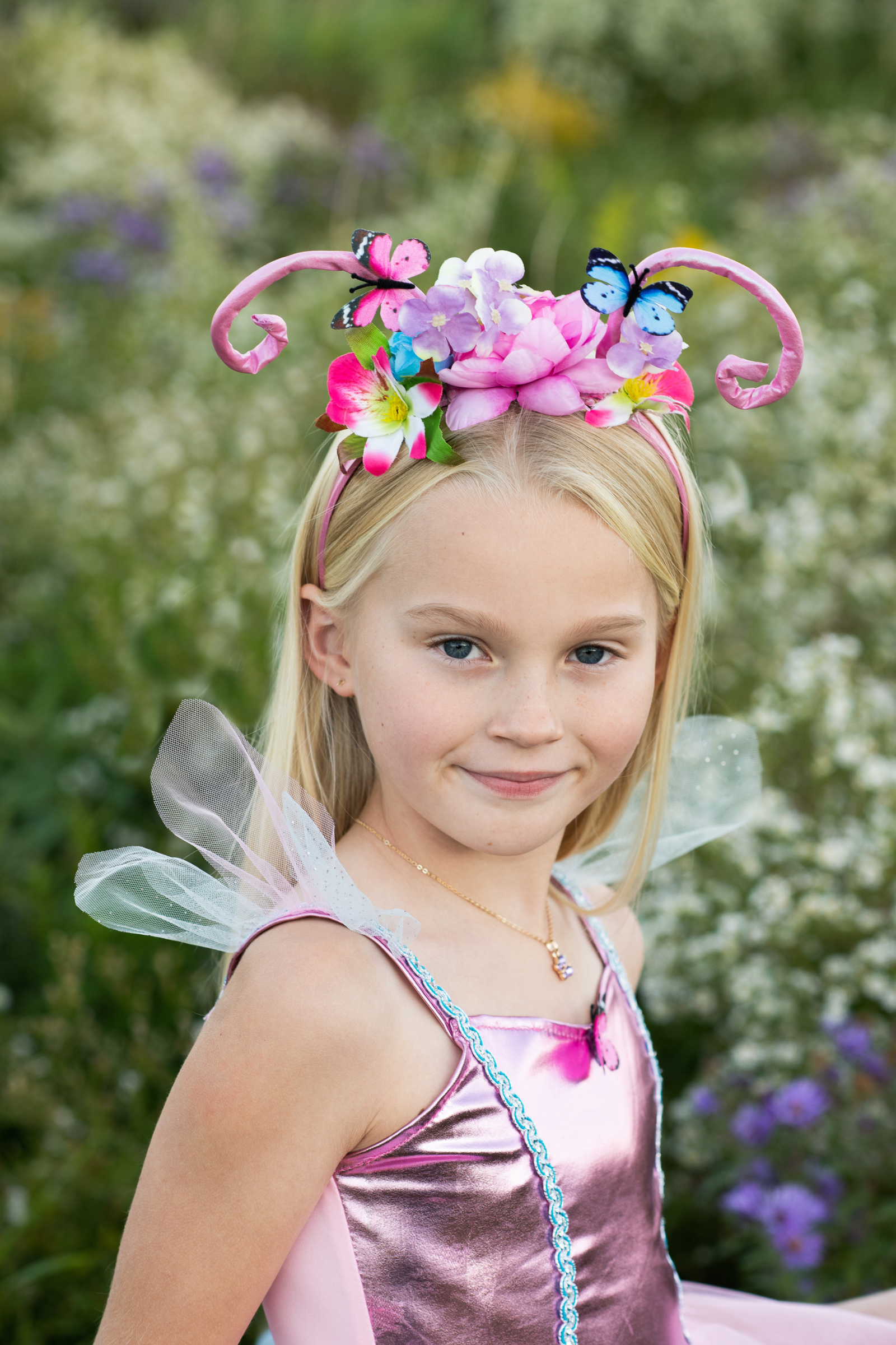 Woodland Butterfly Dress & Headband