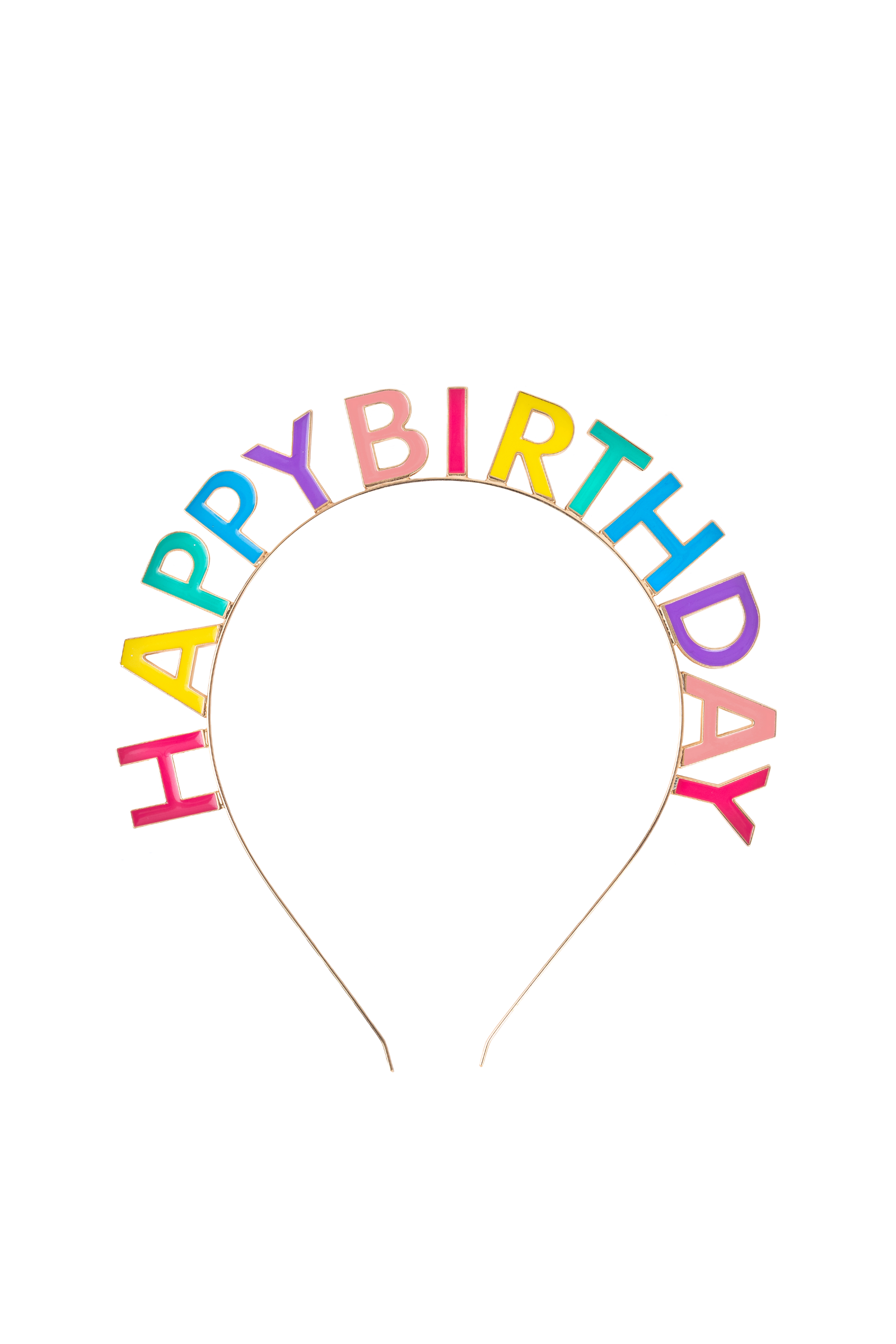 Happy Birthday Multicolour Headband