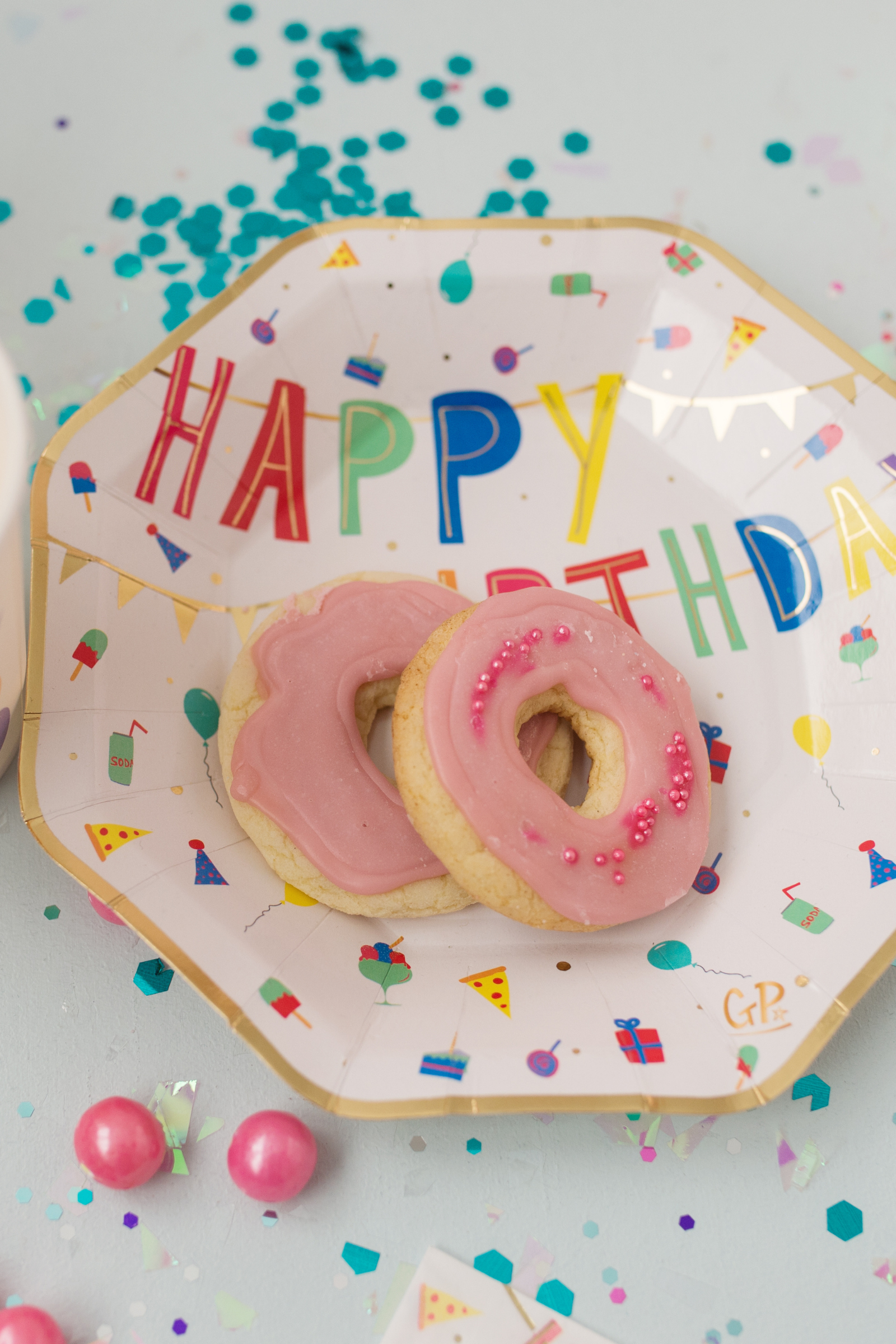 Plates - Happy Birthday, Small (8 pcs)