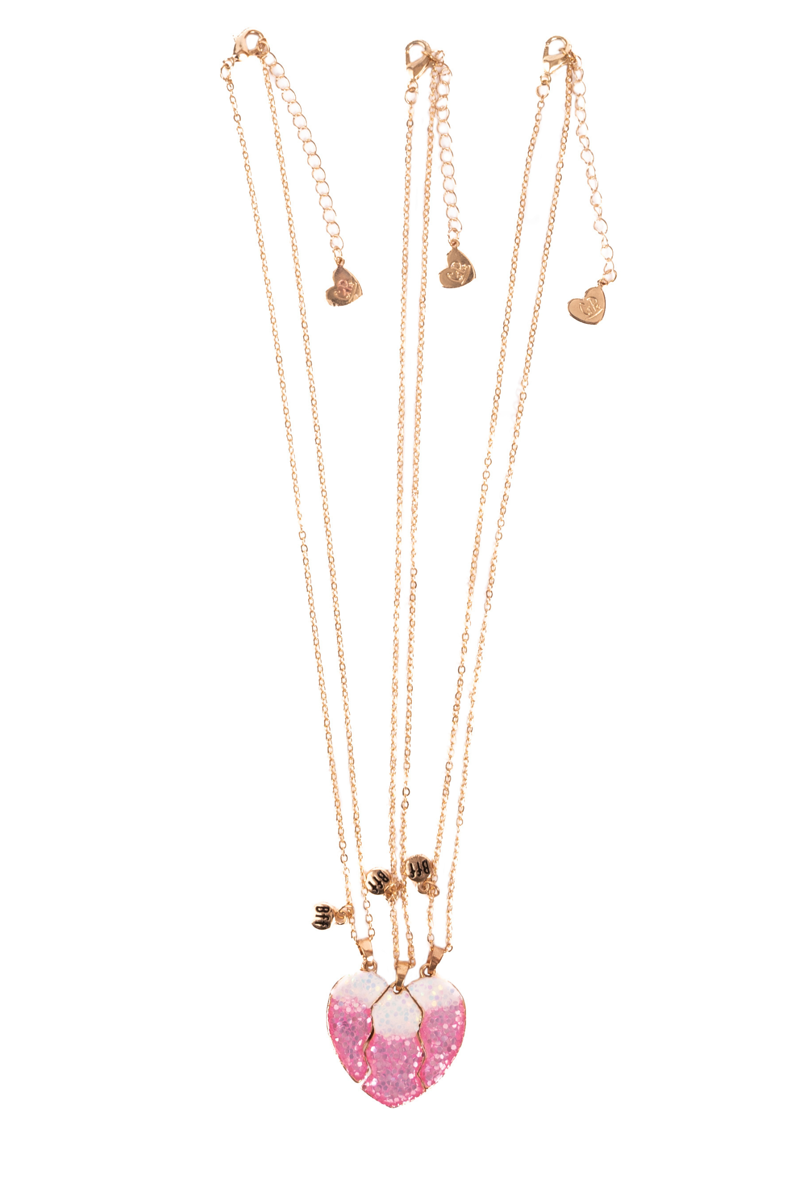 Besties Era Tear and Share Necklaces, 3pc