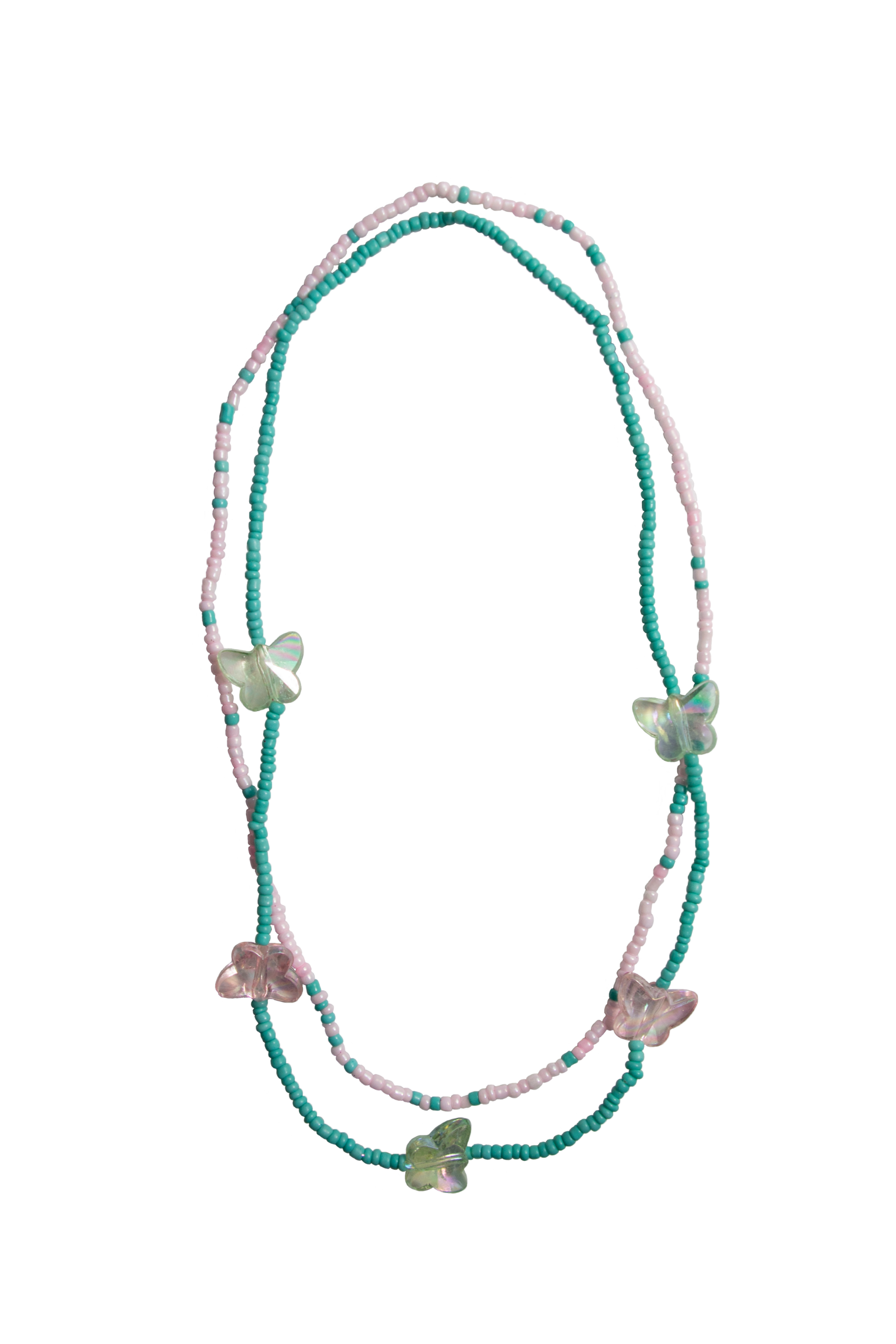 Pretty Shy Butterfly Necklace Set (2 pcs)