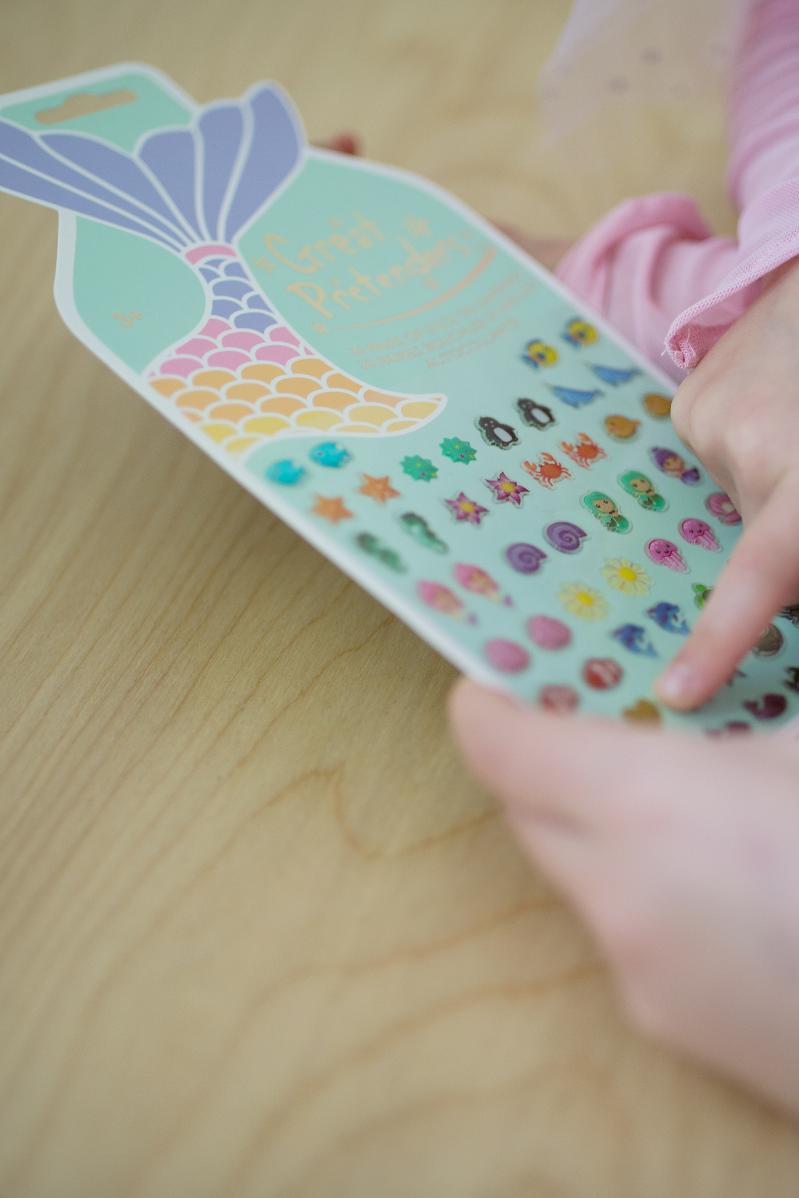 Mermaid Stick-on Earrings (30 pairs)