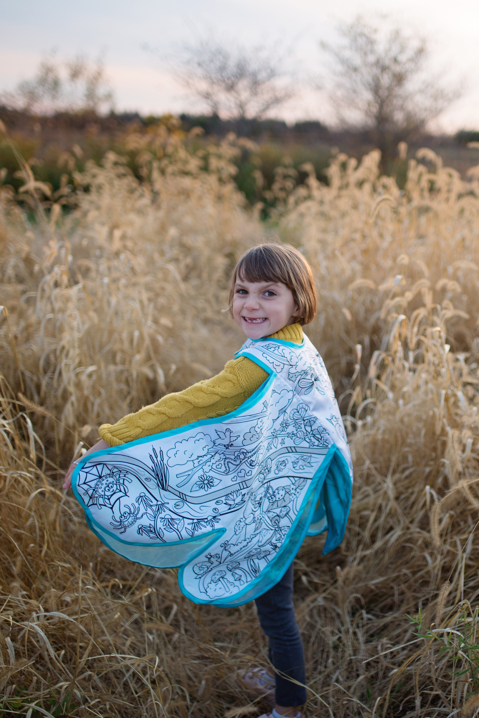 Colour a Cape - Dragonfly - with Marker Set (7 pcs)