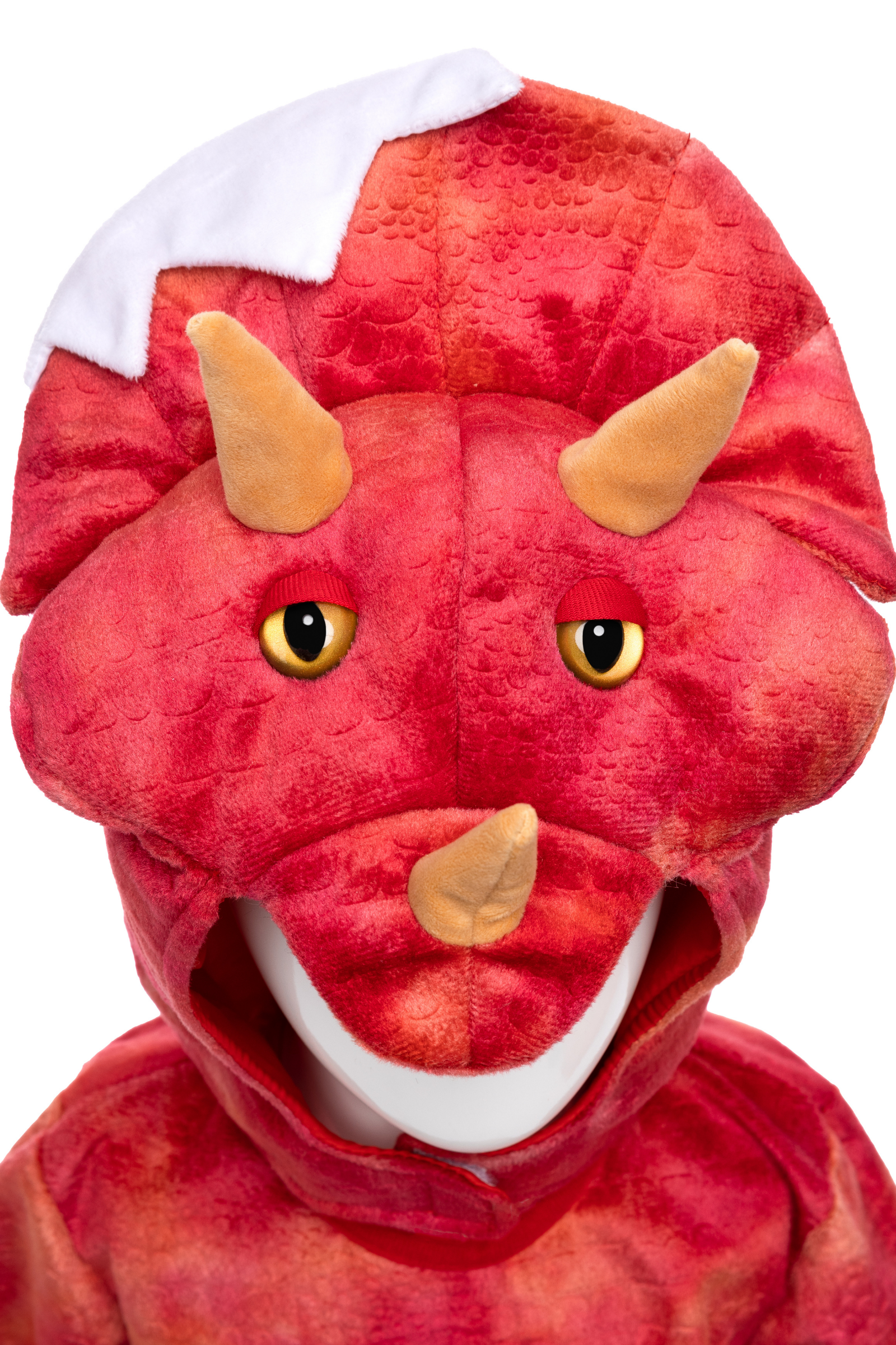 Baby Dino Triceratops Dress with Egg-Tail