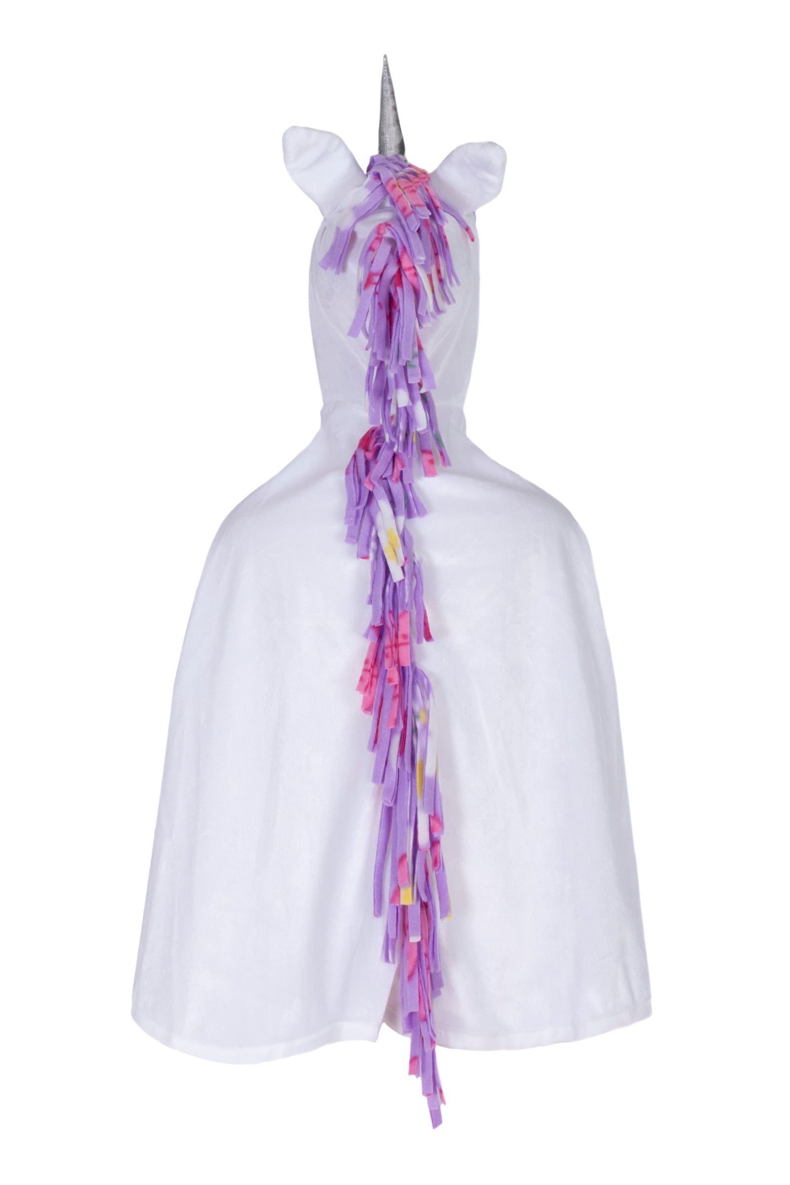 Toddler Unicorn Cape, White