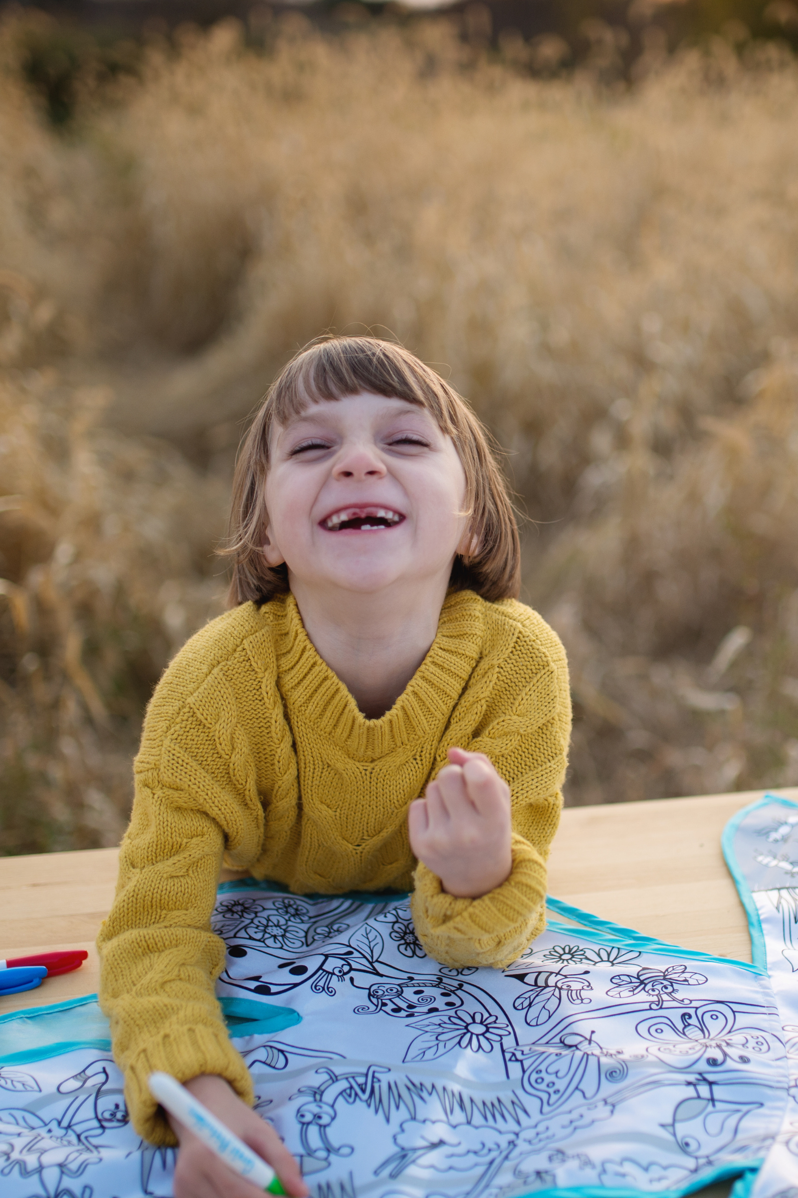 Colour a Cape - Dragonfly - with Marker Set (7 pcs)