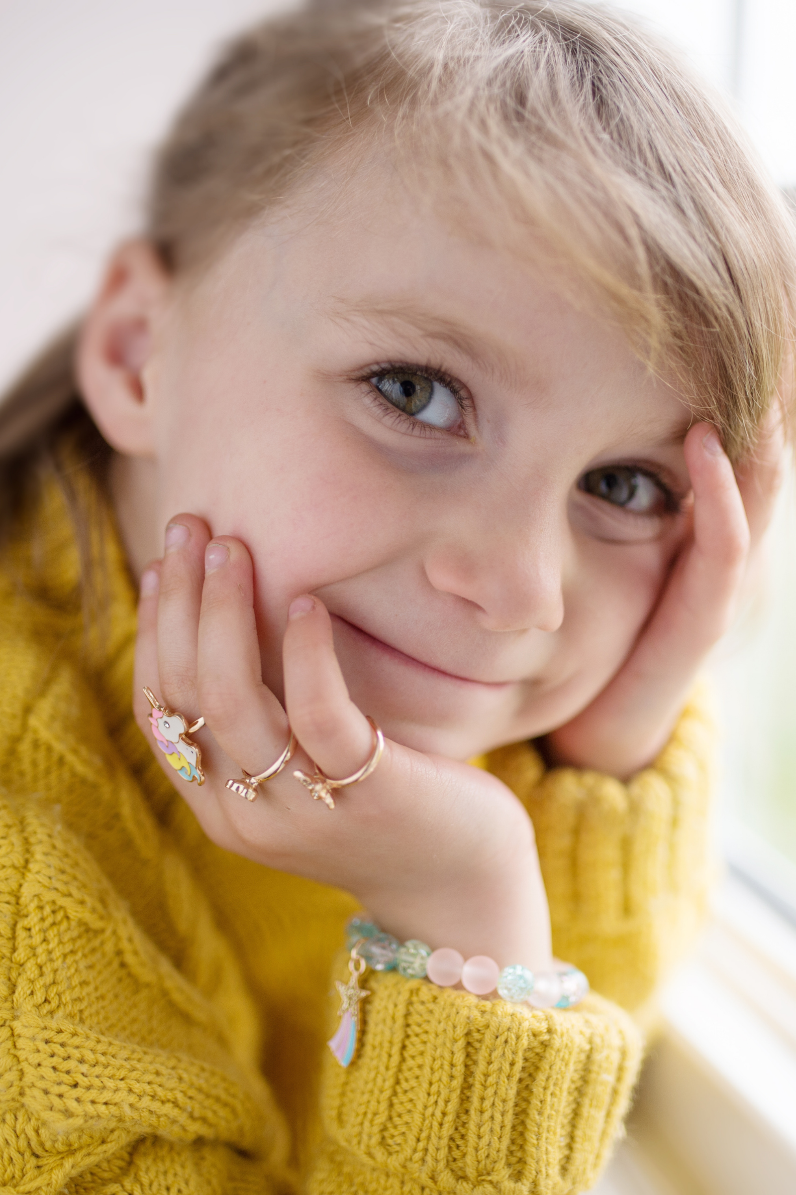 Boutique Heart Star Ring Set (3 pcs)