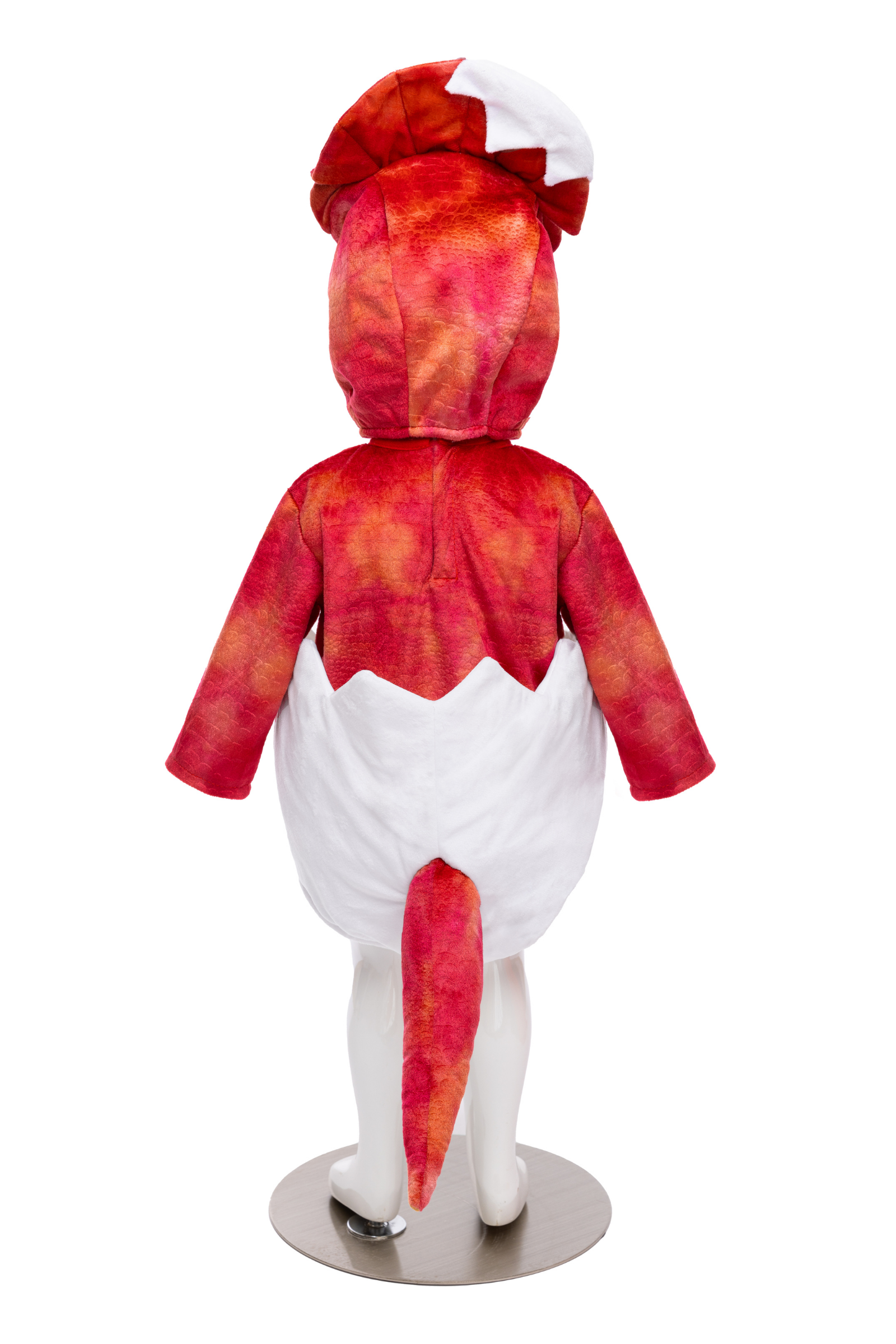 Baby Dino Triceratops Dress with Egg-Tail