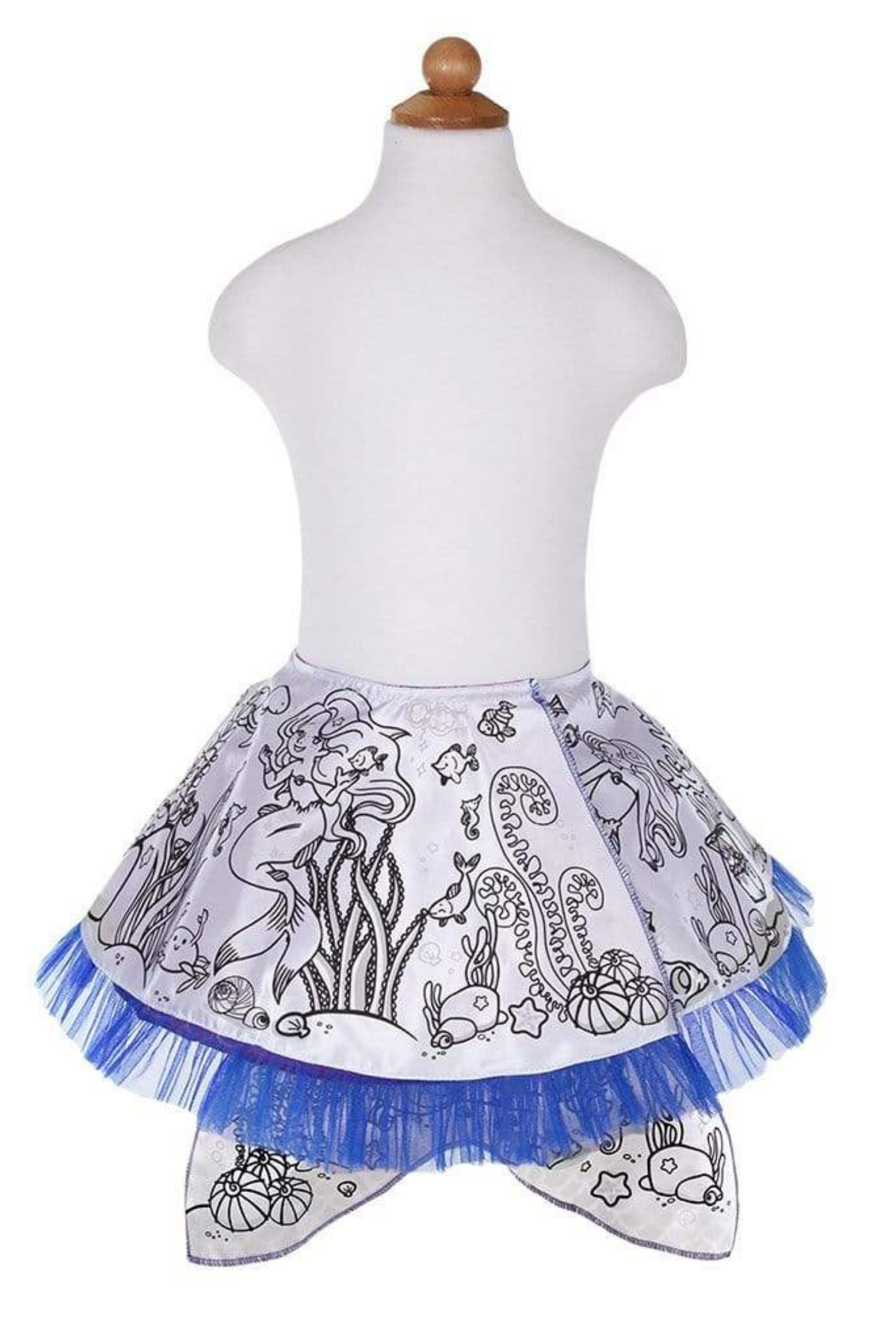 Colour a Mermaid Skirt with Marker Set (7 pcs)