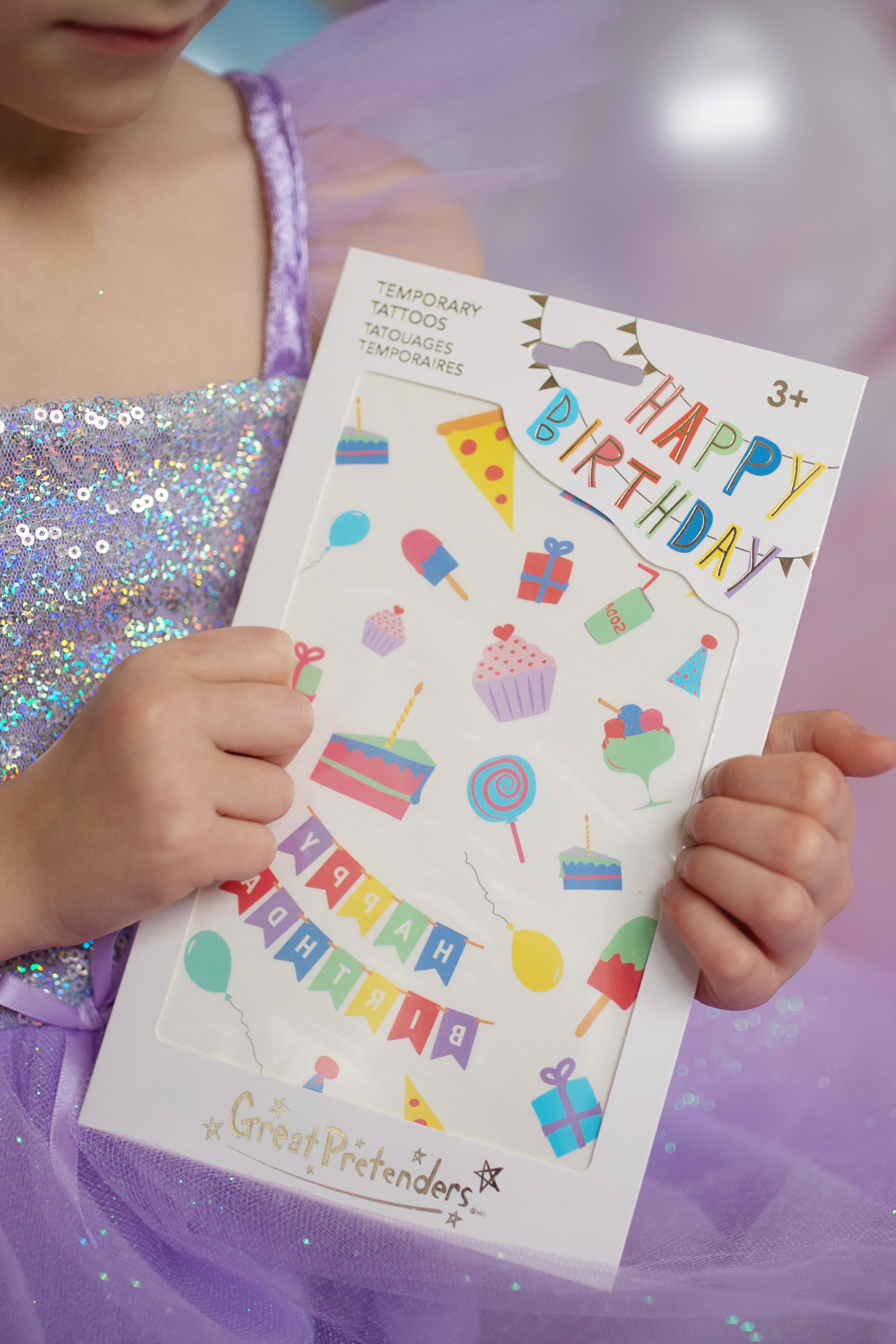 Happy Birthday Tatoo Sheet (26 pcs)