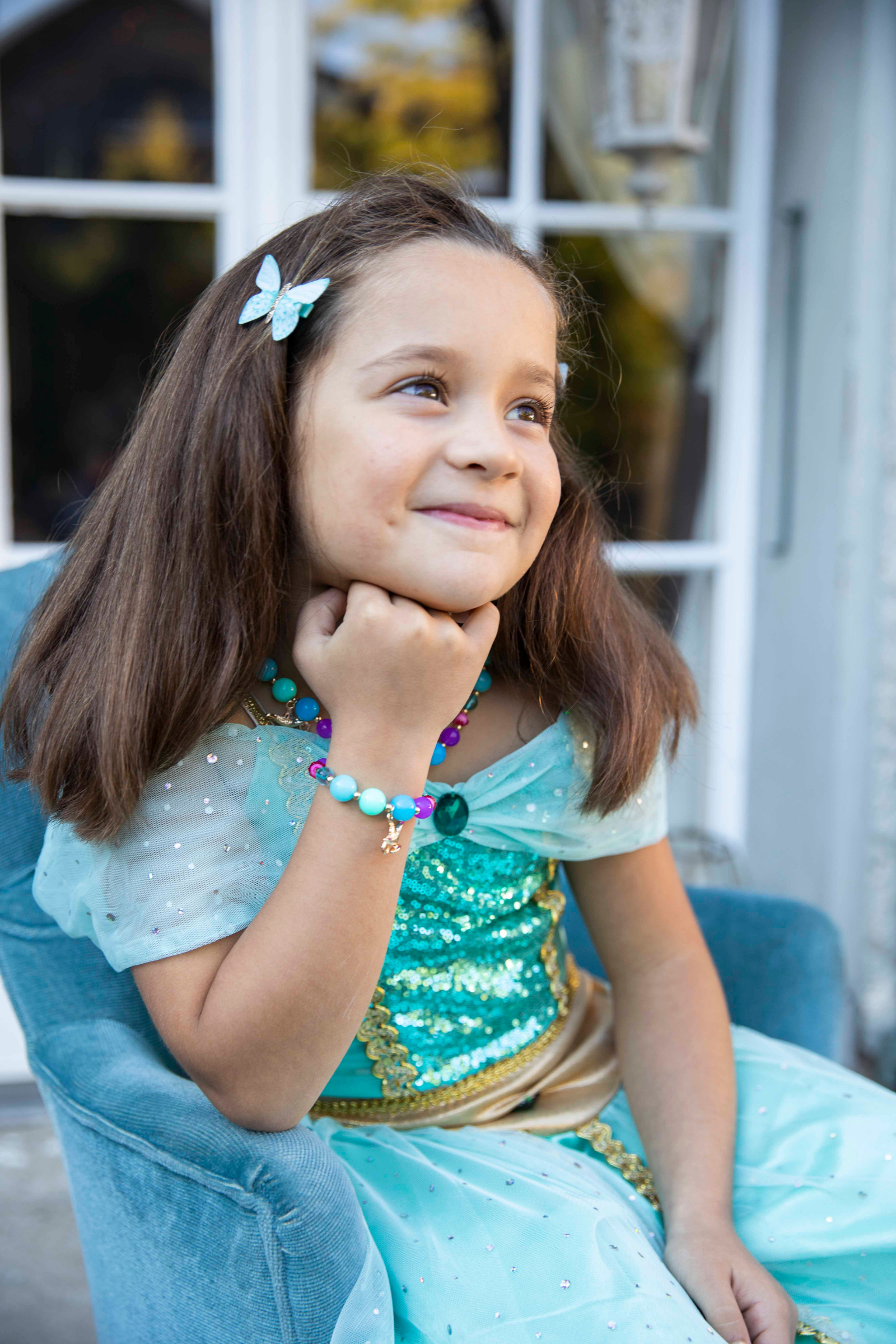 Arabian Princess Necklace & Bracelet Set (2 pcs)