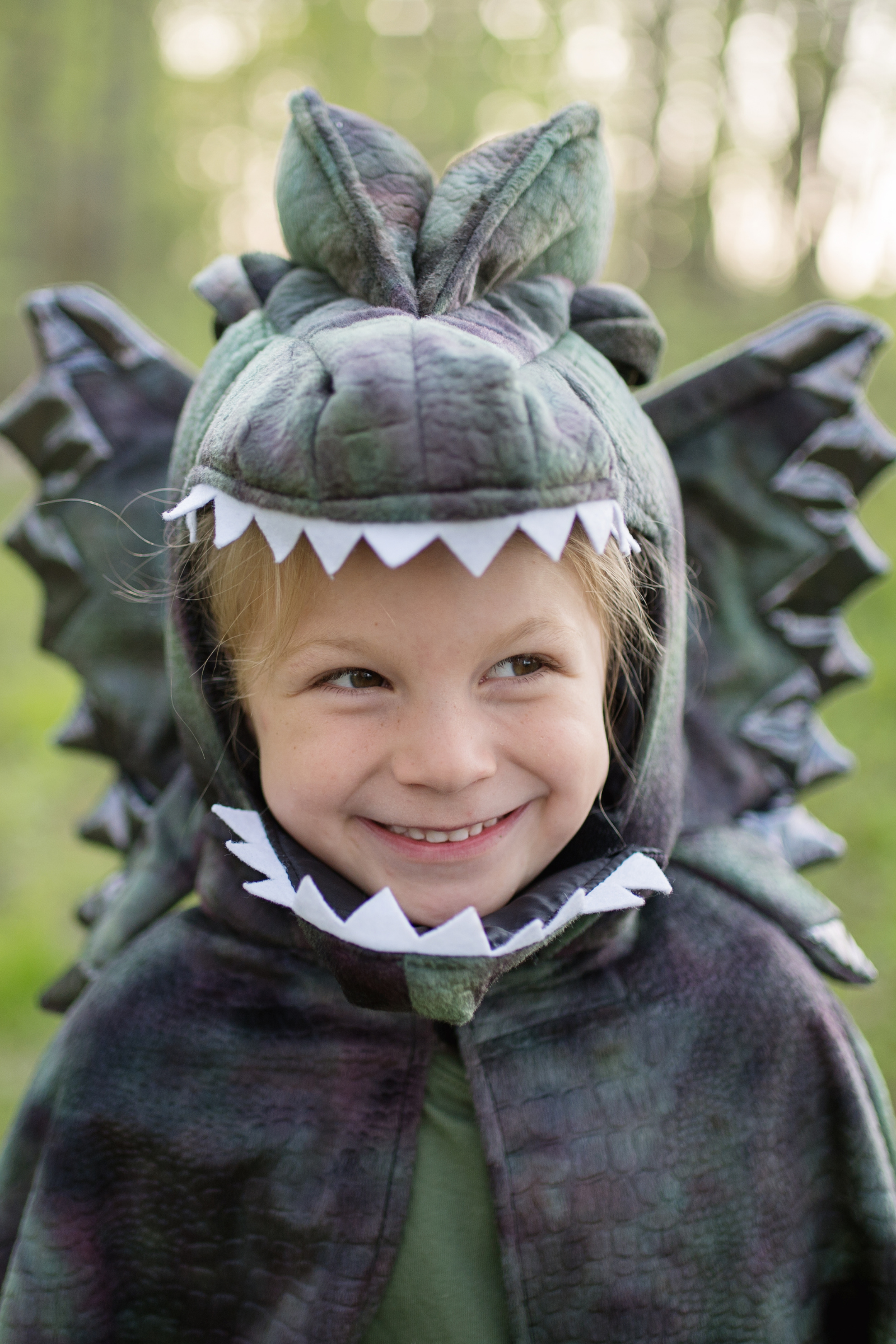 Grandasuarus Dilophosaurus Cape with Claws