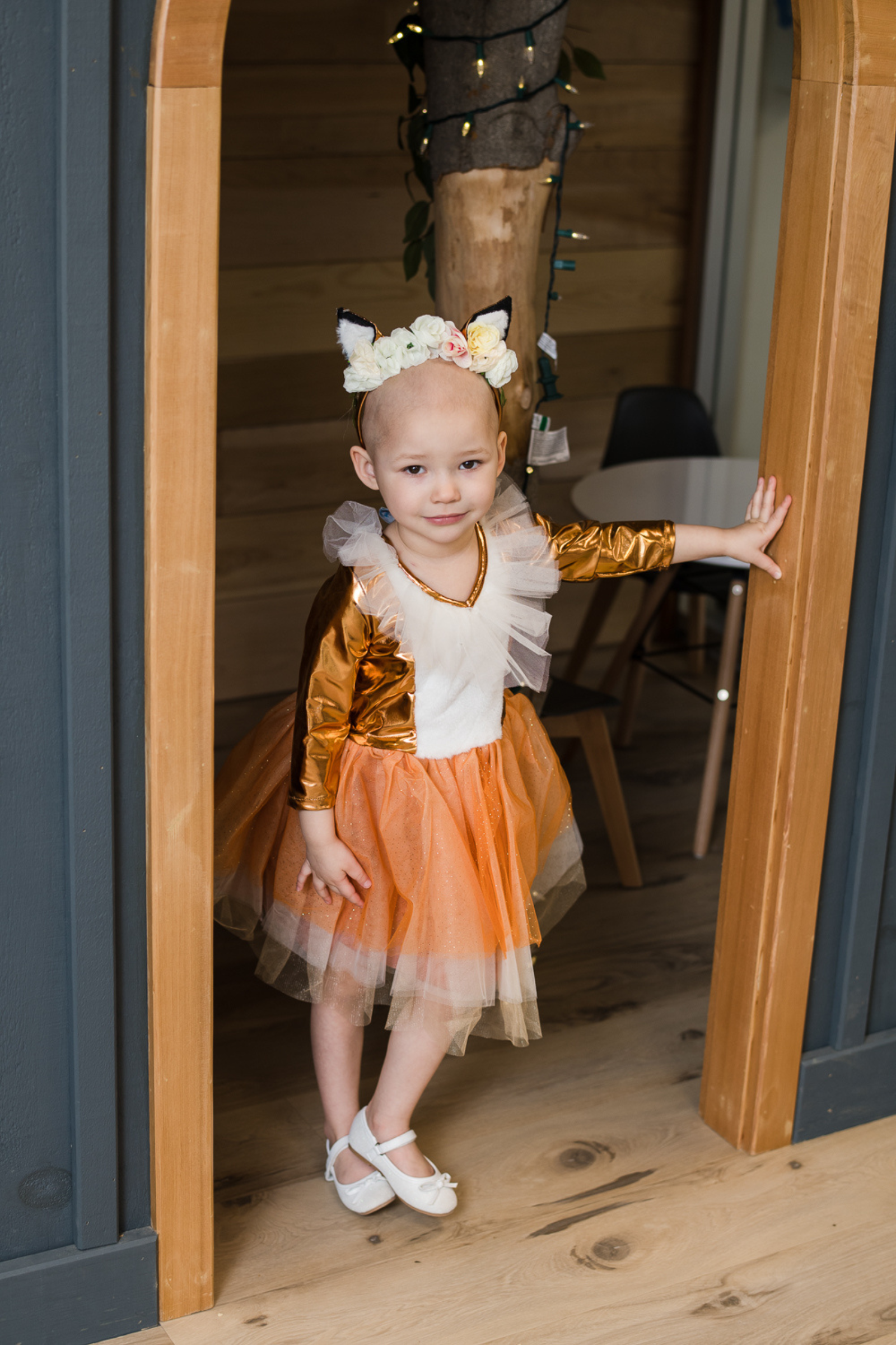 Woodland Fox Dress with Headband