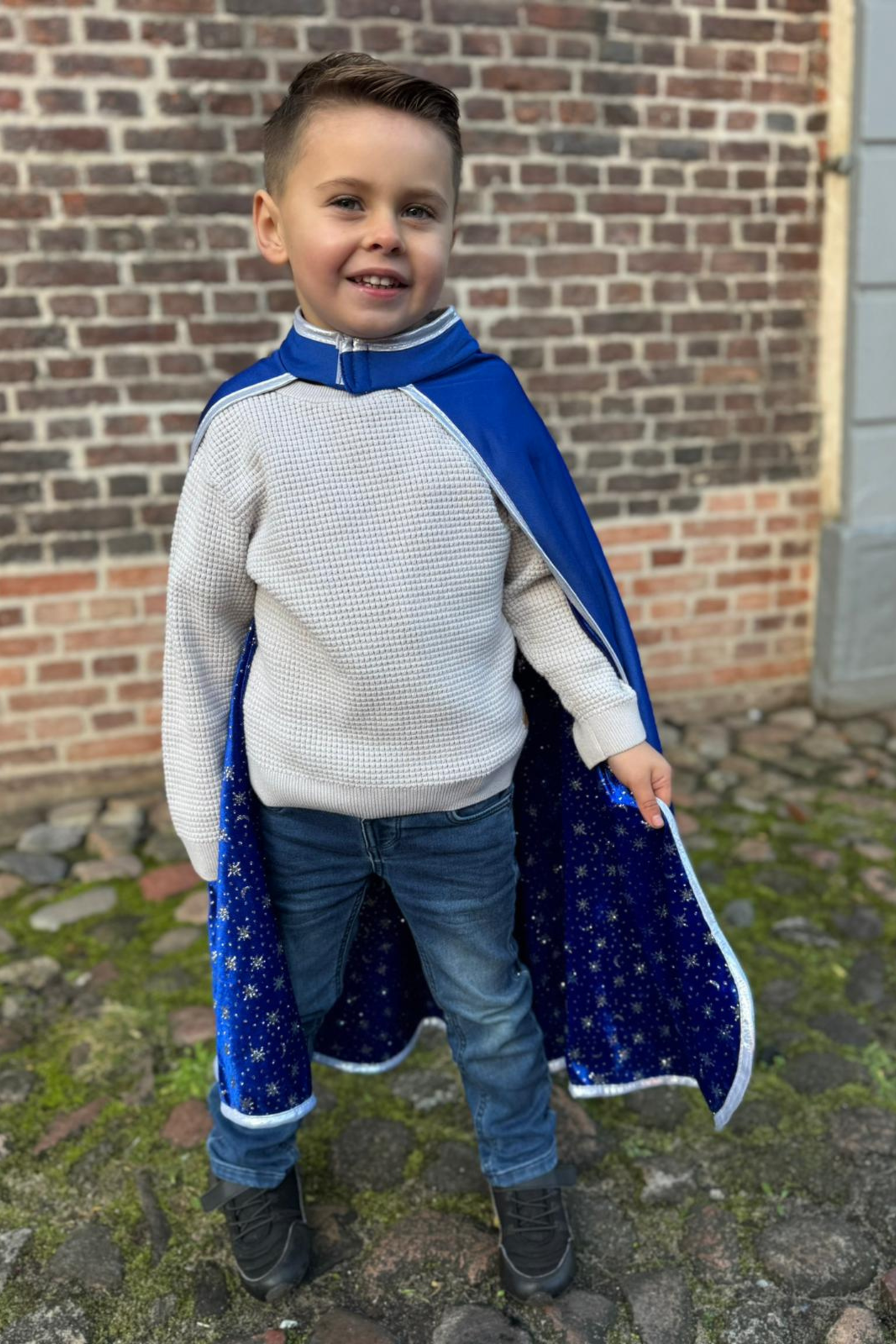 Reversible Glitter Witch Cape