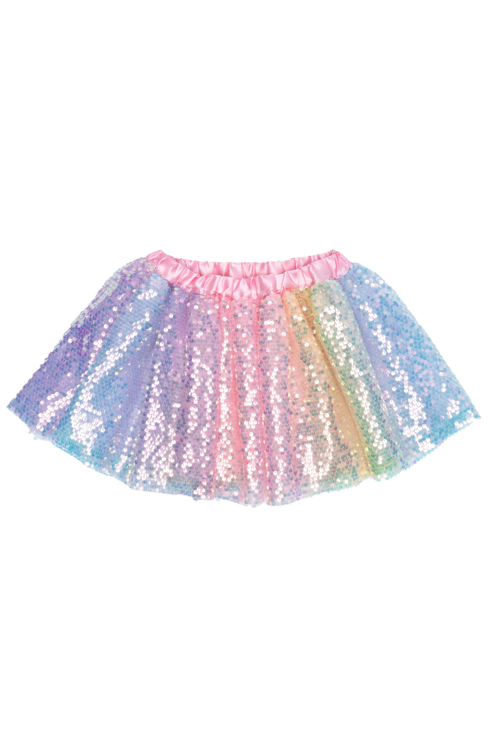 Tutu sequins multicolore pastel